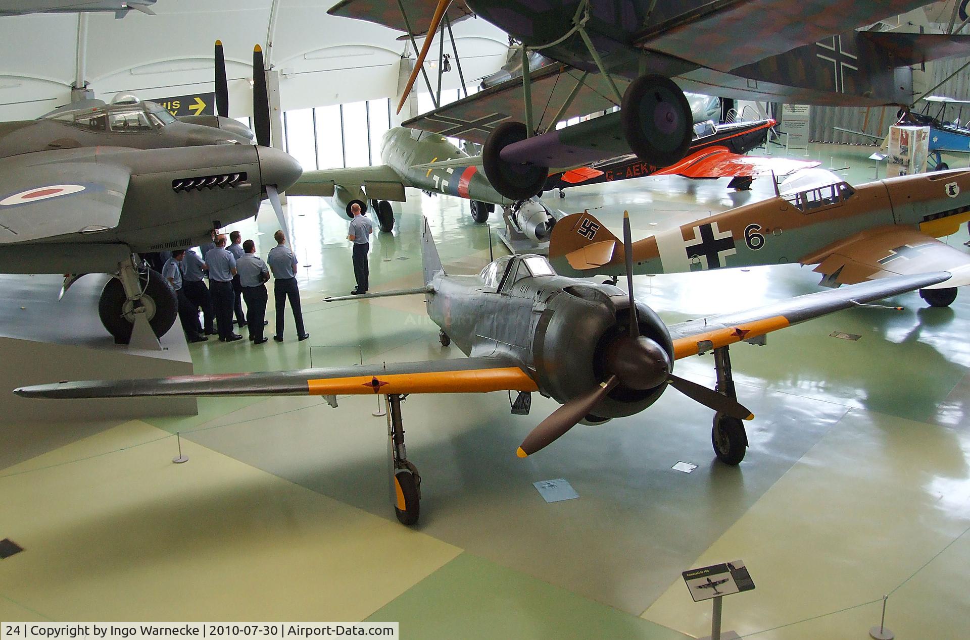 24, 1944 Kawasaki Ki 100-1B C/N 16336, Kawasaki Ki-100-1b  at the RAF Museum, Hendon