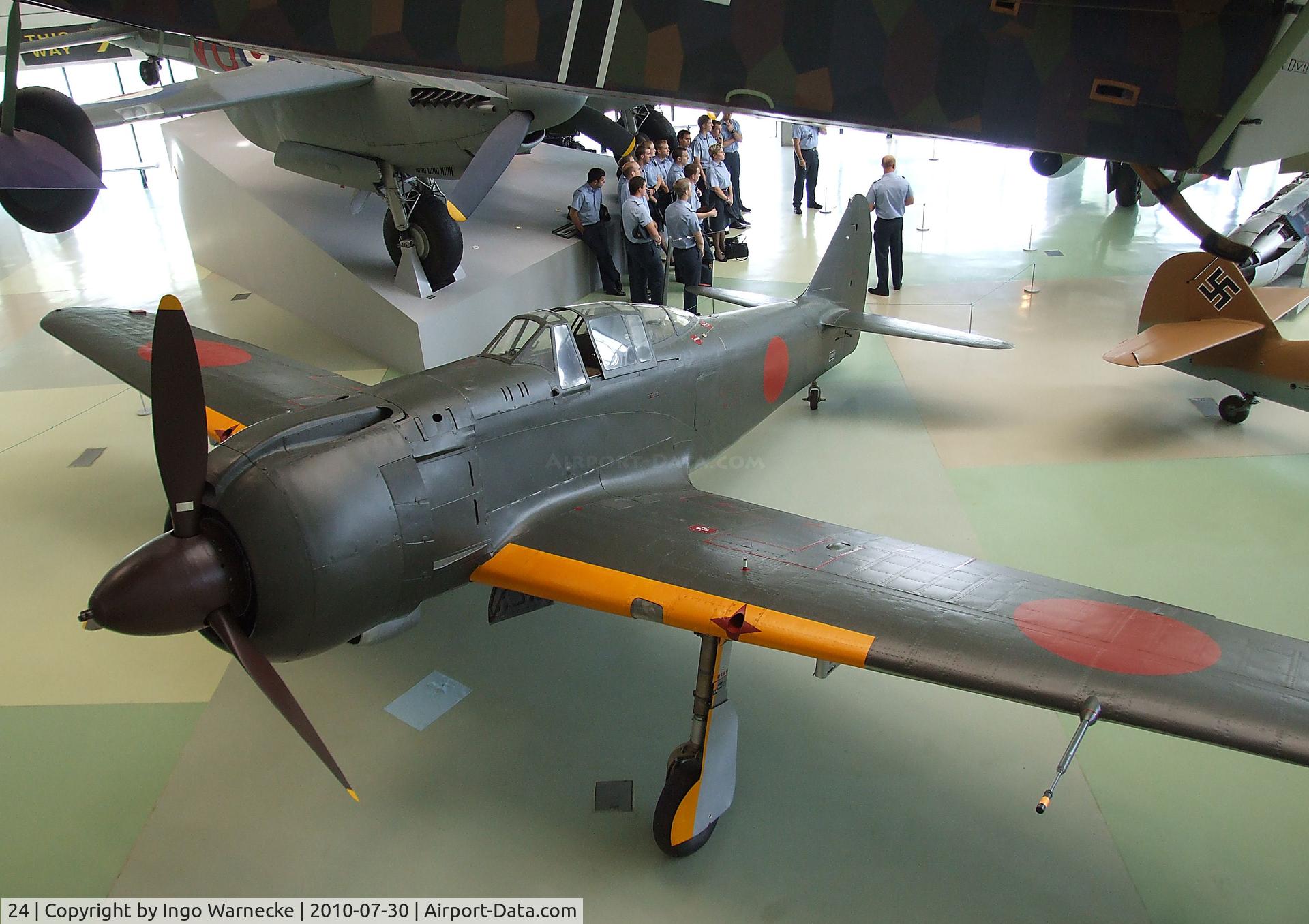 24, 1944 Kawasaki Ki 100-1B C/N 16336, Kawasaki Ki-100-1b  at the RAF Museum, Hendon