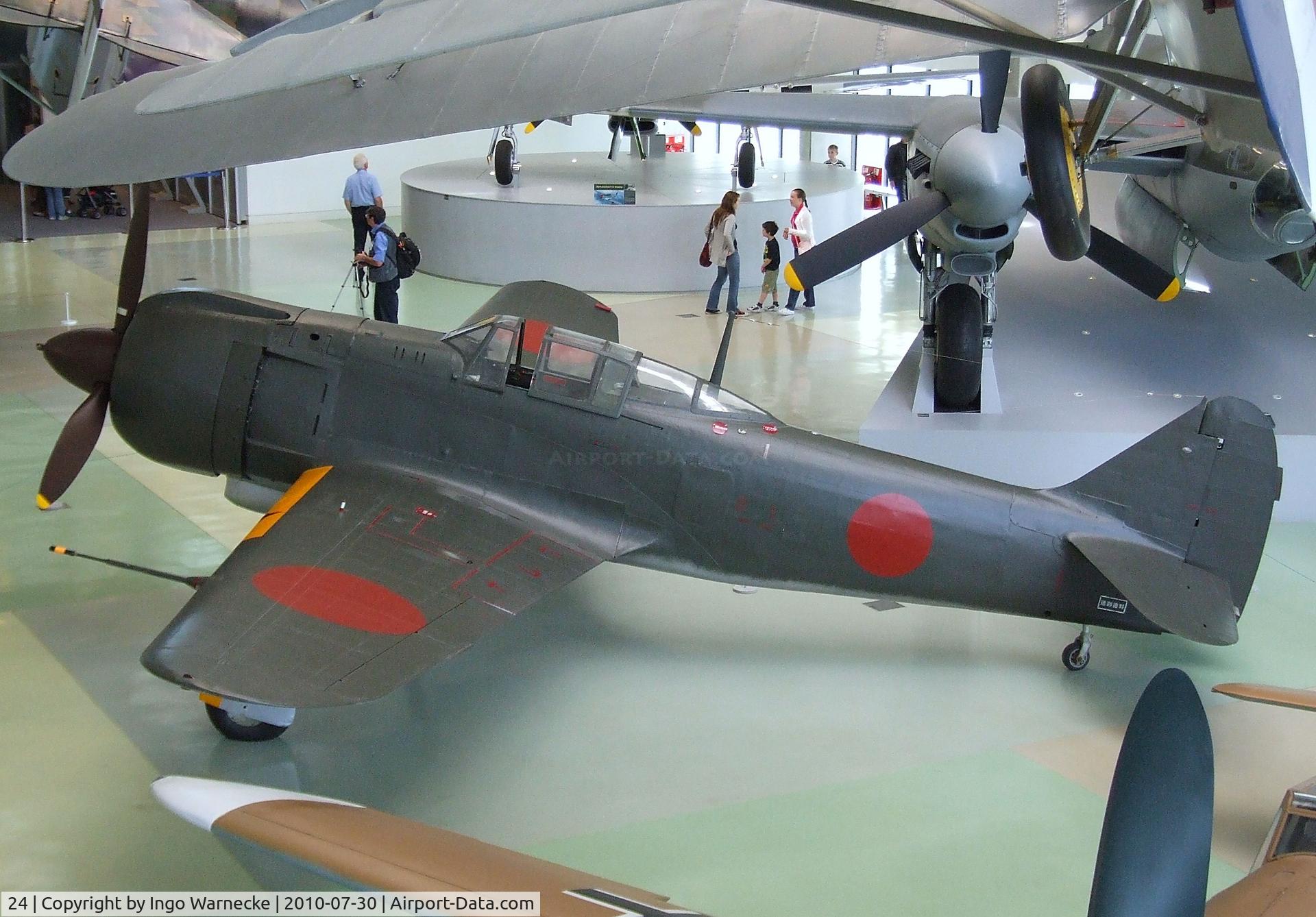 24, 1944 Kawasaki Ki 100-1B C/N 16336, Kawasaki Ki-100-1b  at the RAF Museum, Hendon