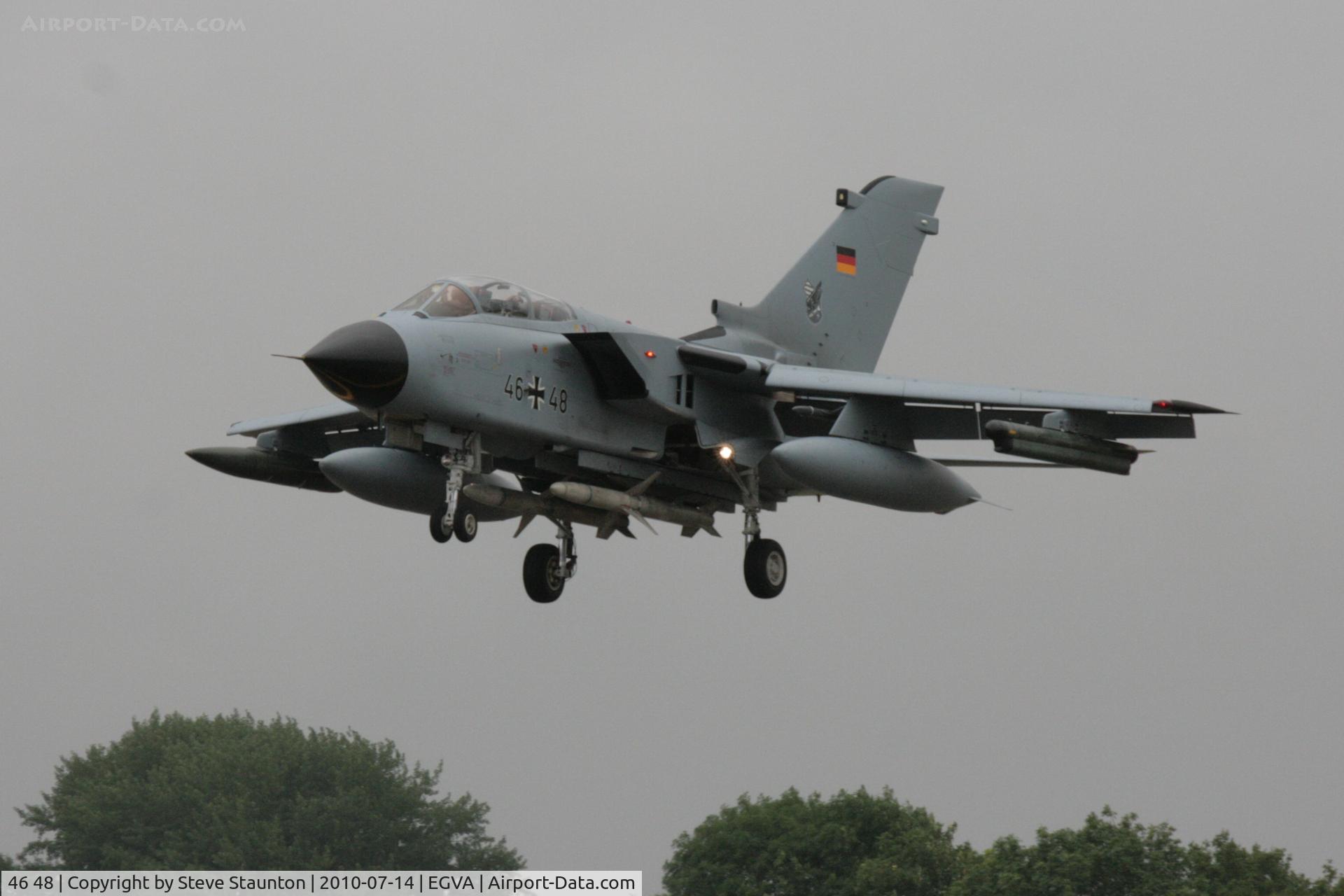 46 48, Panavia Tornado ECR C/N 881/GS281/4348, Taken at the Royal International Air Tattoo 2010