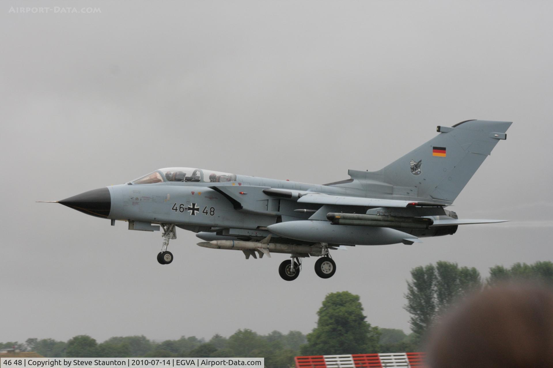 46 48, Panavia Tornado ECR C/N 881/GS281/4348, Taken at the Royal International Air Tattoo 2010