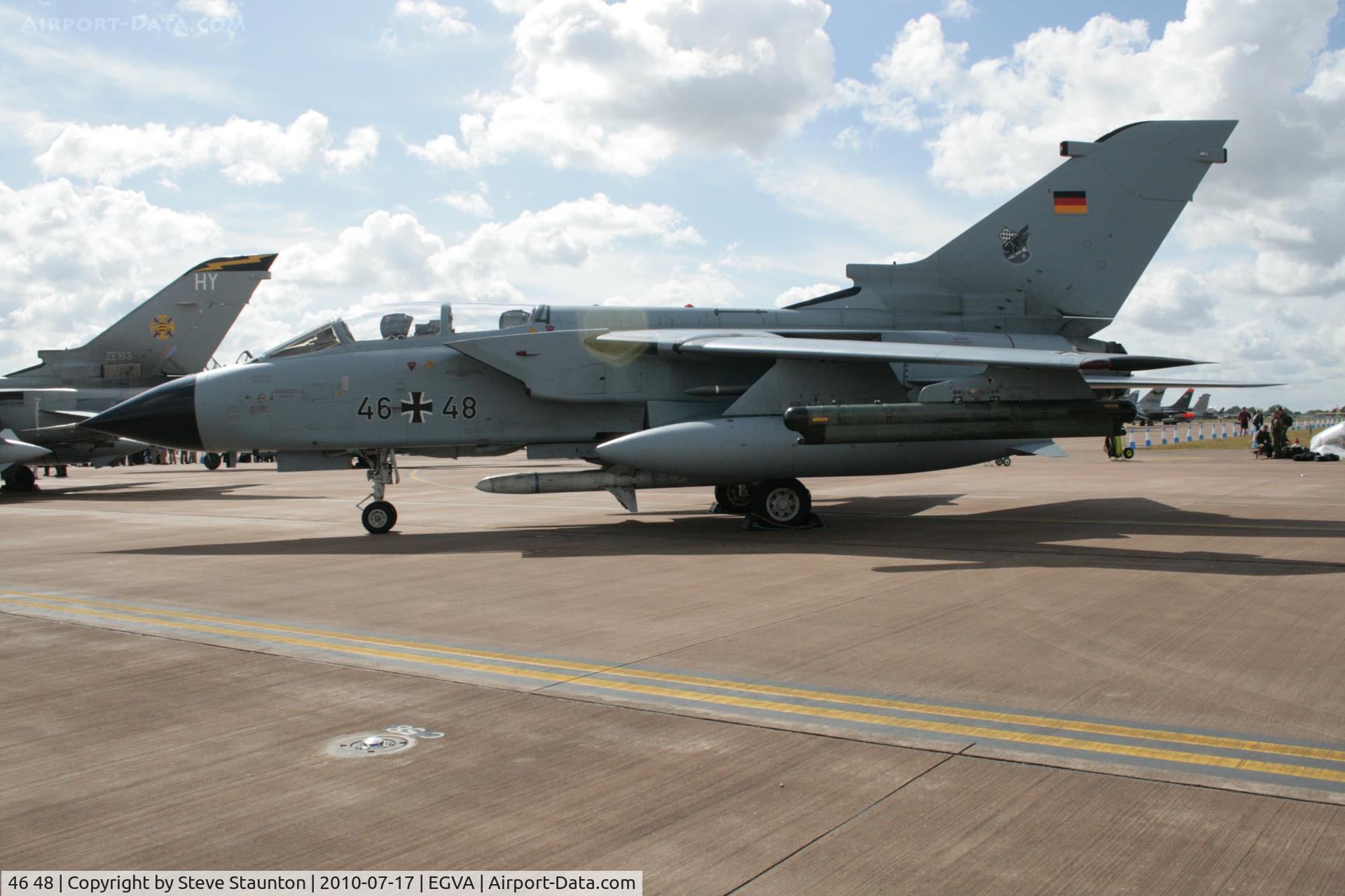46 48, Panavia Tornado ECR C/N 881/GS281/4348, Taken at the Royal International Air Tattoo 2010