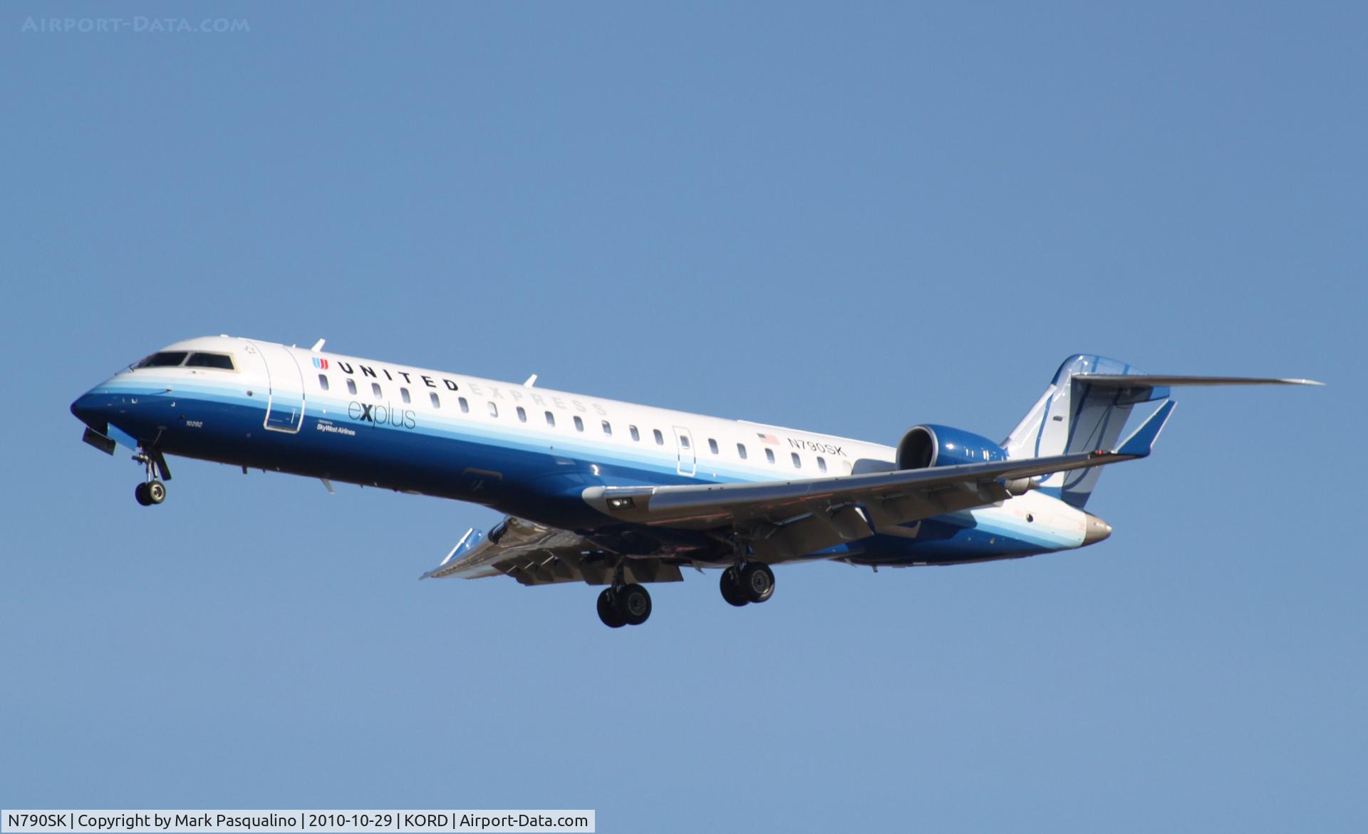 N790SK, 2009 Canadair CL-600-2C10 Regional Jet CRJ-700 C/N 10292, CL-600-2C10