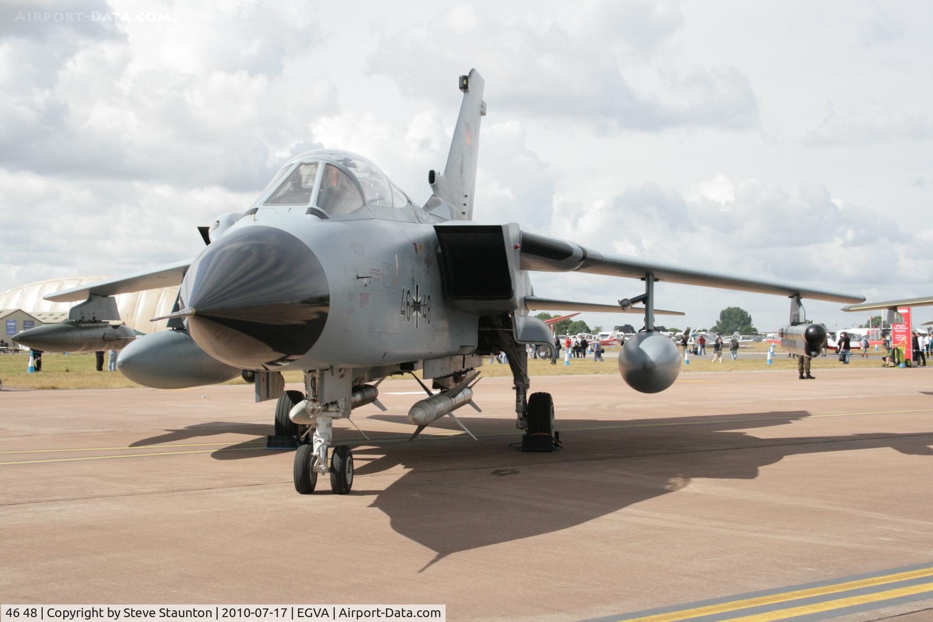46 48, Panavia Tornado ECR C/N 881/GS281/4348, Taken at the Royal International Air Tattoo 2010