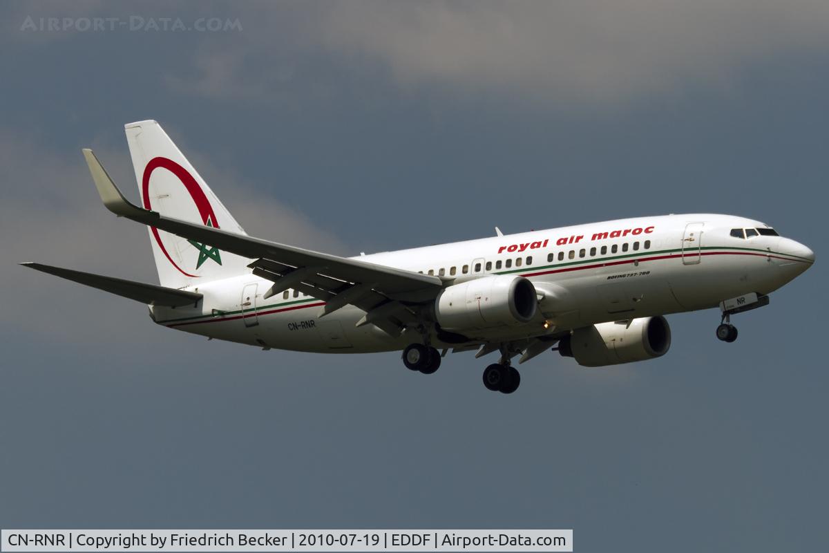 CN-RNR, 2000 Boeing 737-7B6 C/N 28986, on final RW07R
