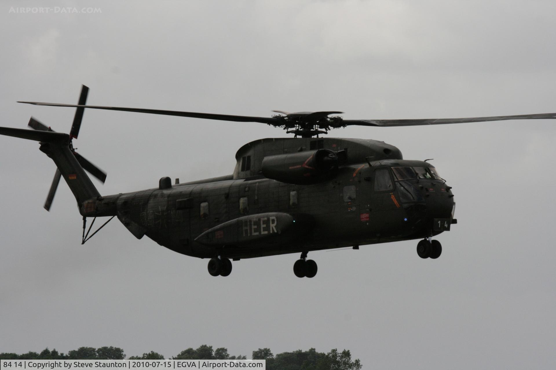 84 14, Sikorsky (VFW-Fokker) CH-53G C/N V65-012, Taken at the Royal International Air Tattoo 2010