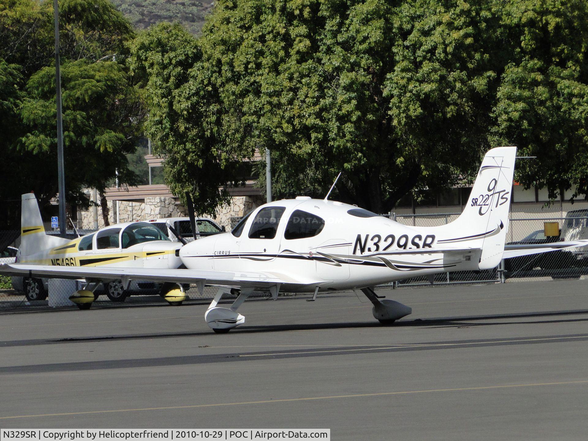 N329SR, 2006 Cirrus SR22 C/N 2073, Parked in transient parking
