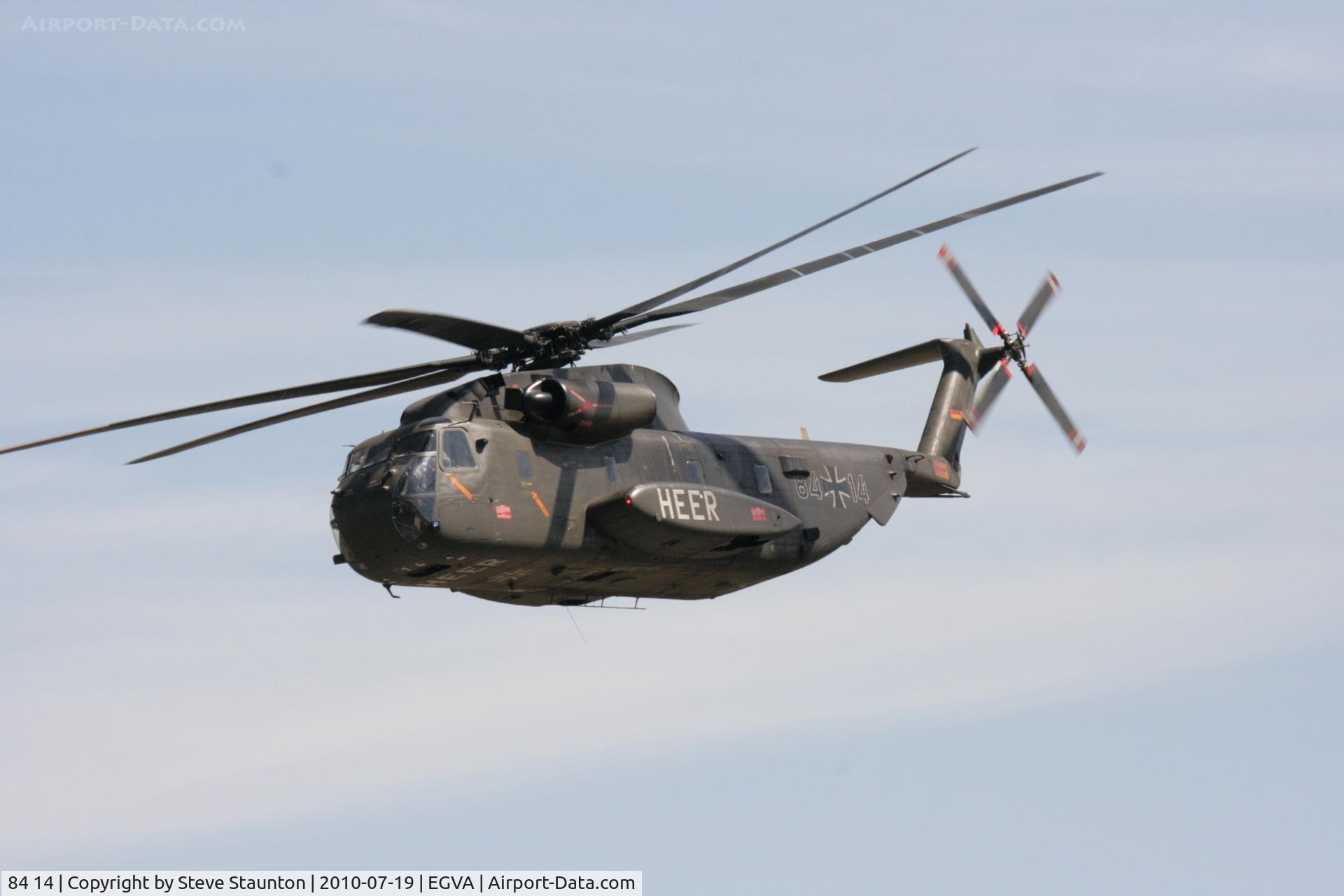 84 14, Sikorsky (VFW-Fokker) CH-53G C/N V65-012, Taken at the Royal International Air Tattoo 2010