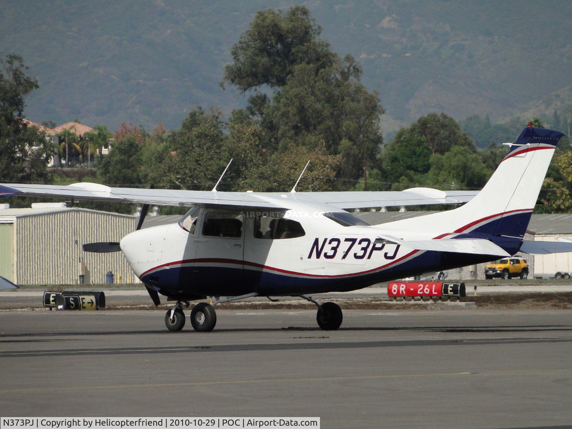 N373PJ, 1978 Cessna T210M Turbo Centurion C/N 21062887, Parked in transient parking