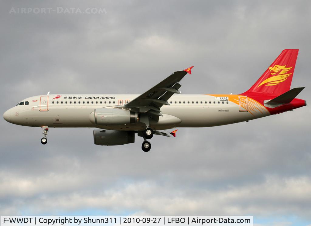 F-WWDT, 2010 Airbus A320-232 C/N 4440, C/n 4440 - To be B-6710