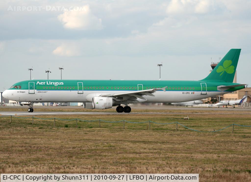 EI-CPC, 1998 Airbus A321-211 C/N 0815, Lining up rwy 14R for departure...