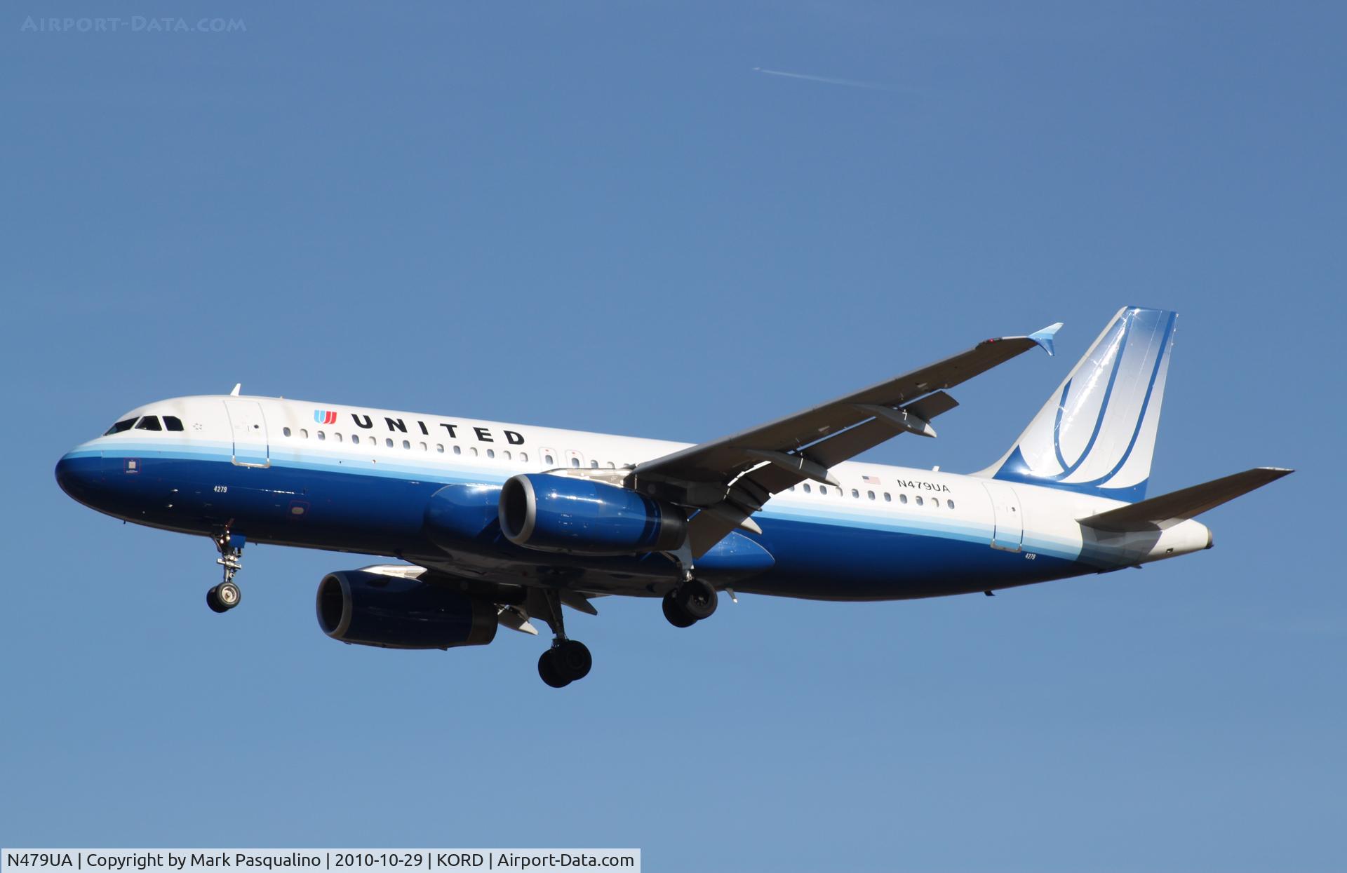 N479UA, 2001 Airbus A320-232 C/N 1538, Airbus A320