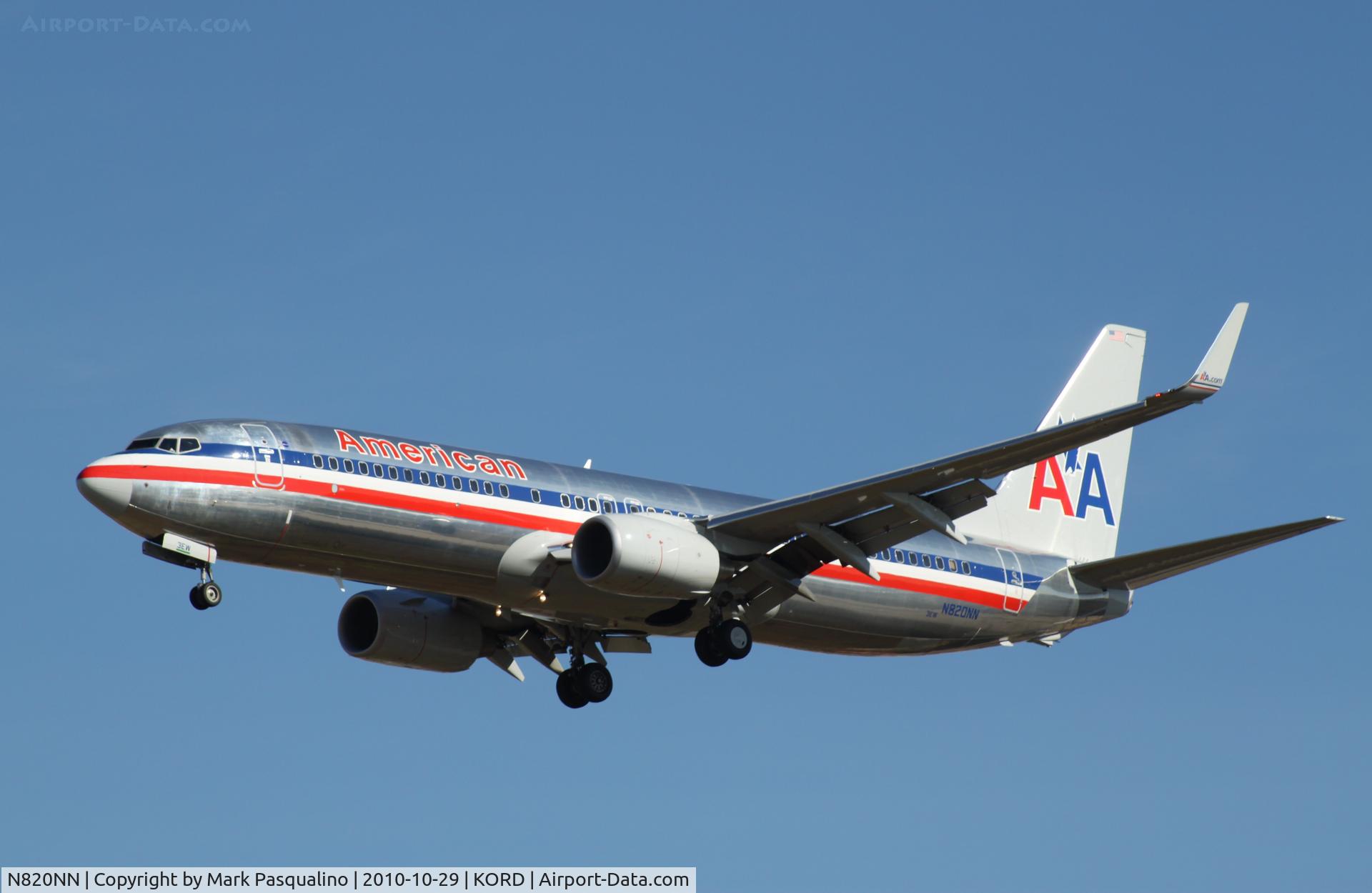 N820NN, 2009 Boeing 737-823 C/N 29559, Boeing 737-800