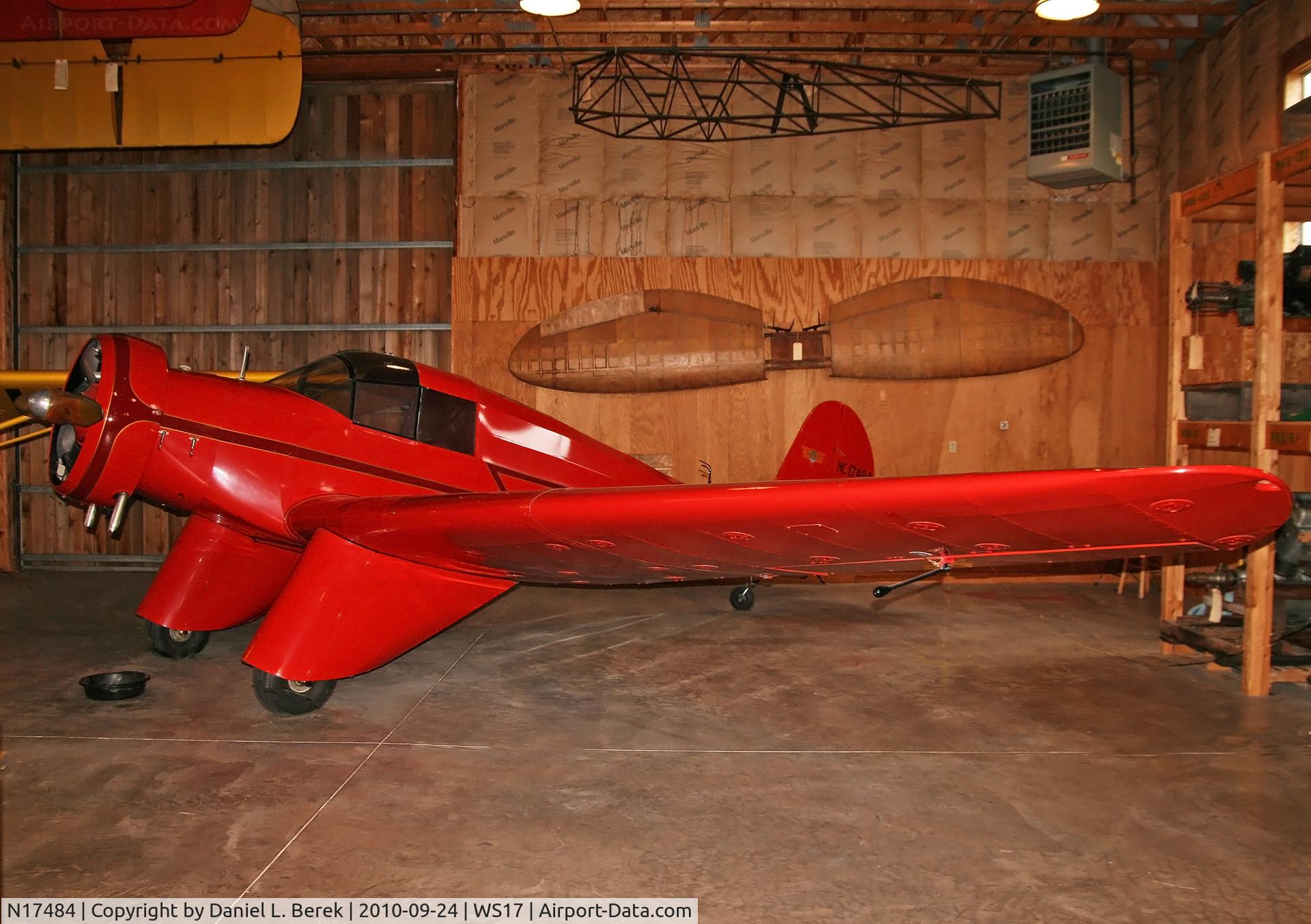 N17484, 1937 Aeronca LC C/N 2060, With its classic streamlining, the LC represented a stark departure from the usual designs from Aeronca.