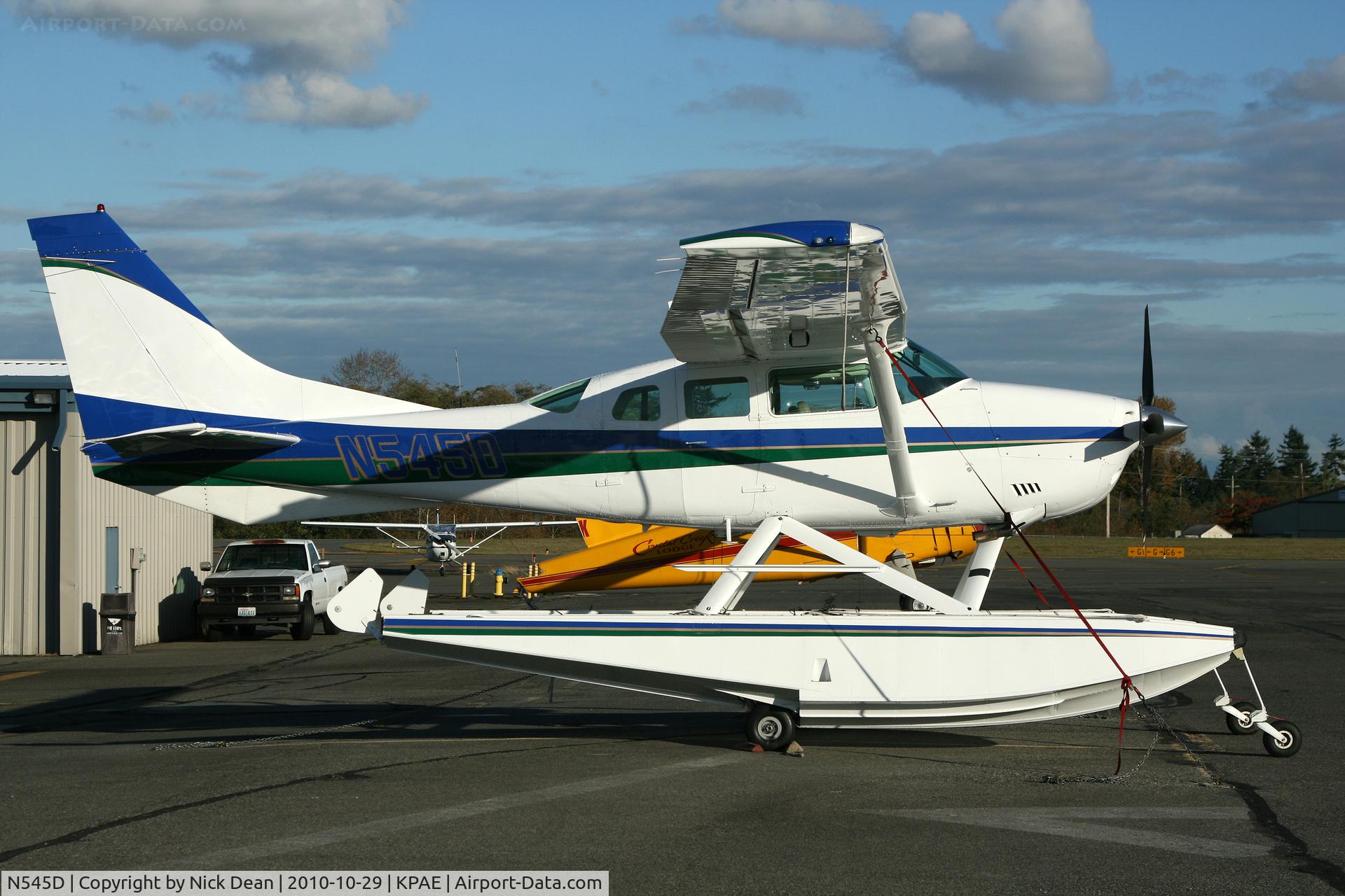 N545D, 1985 Cessna U206G Stationair C/N U20606892, KPAE