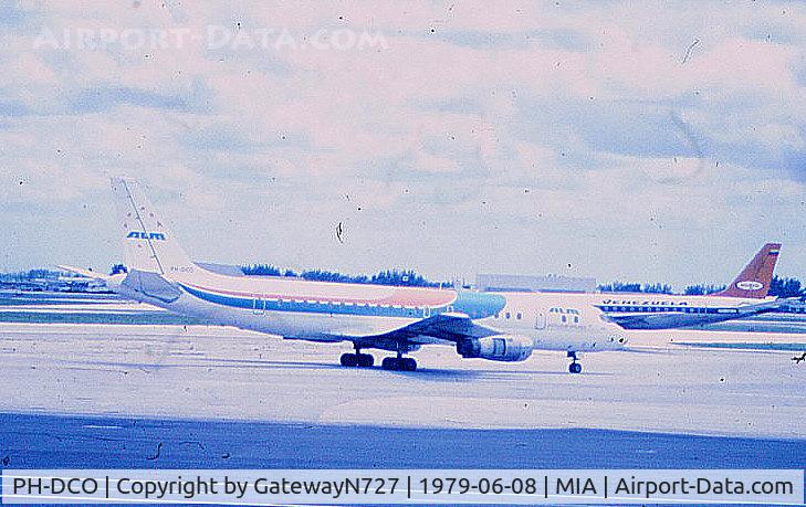 PH-DCO, 1962 Douglas DC-8-53 C/N 45632, Scanned from a slide.