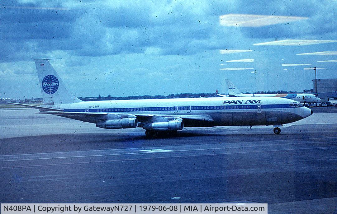 N408PA, 1965 Boeing 707-321B C/N 18839, Clipper Morning Star.