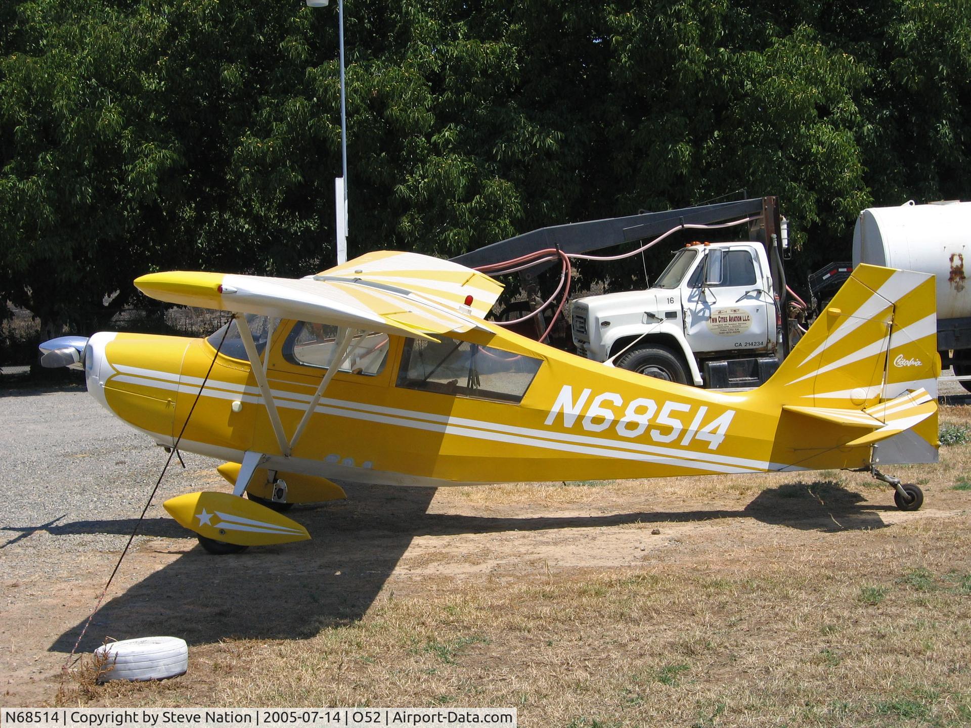 N68514, 1972 Bellanca 7KCAB Citabria C/N 325-72, 1972 Bellanca 7KCAB @ Yuba City, CA