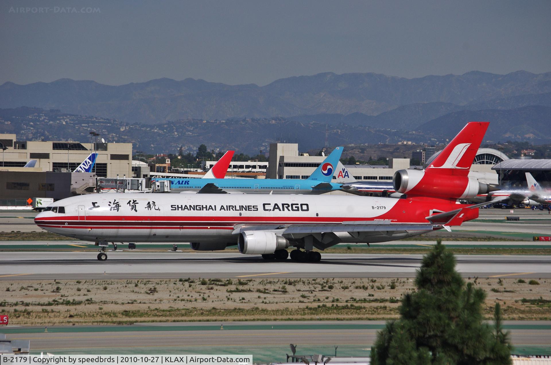 B-2179, 1995 McDonnell Douglas MD-11F C/N 48545, Shanghai Airlines Cargo