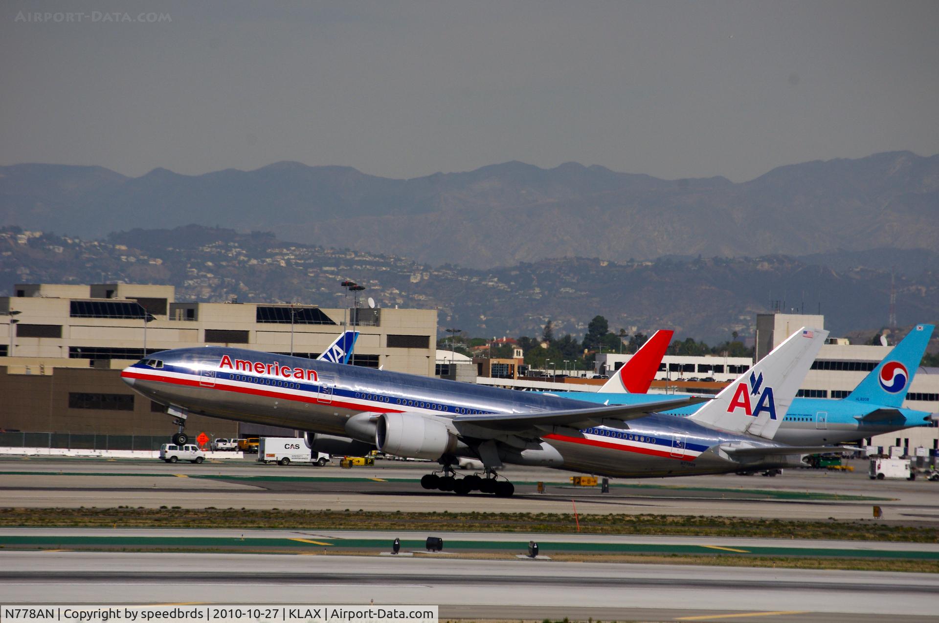 N778AN, 1999 Boeing 777-223 C/N 29587, American Airlines