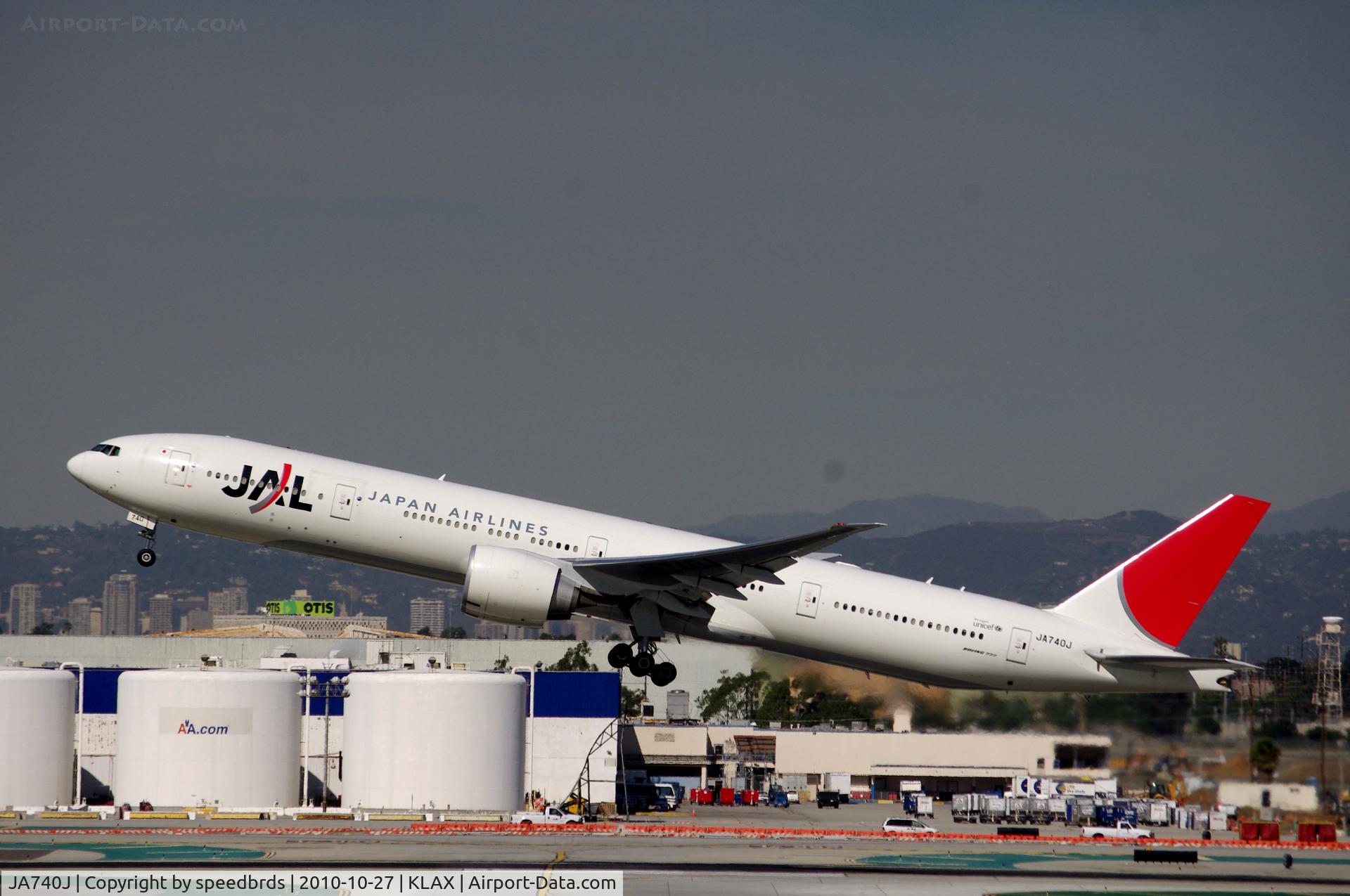 JA740J, 2008 Boeing 777-346 C/N 36127, Japan Airlines