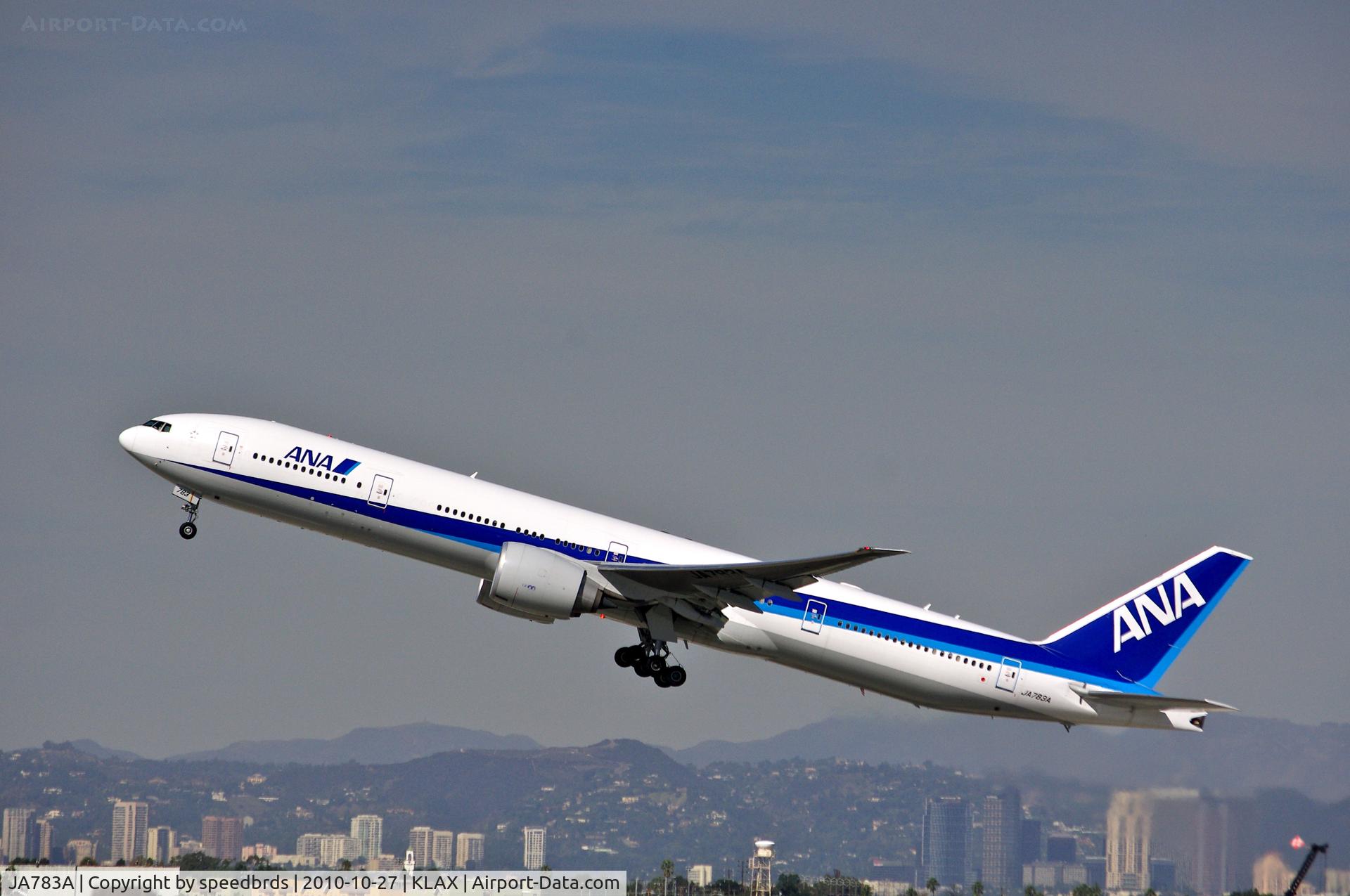 JA783A, 2008 Boeing 777-381/ER C/N 27940, All Nippon Airways