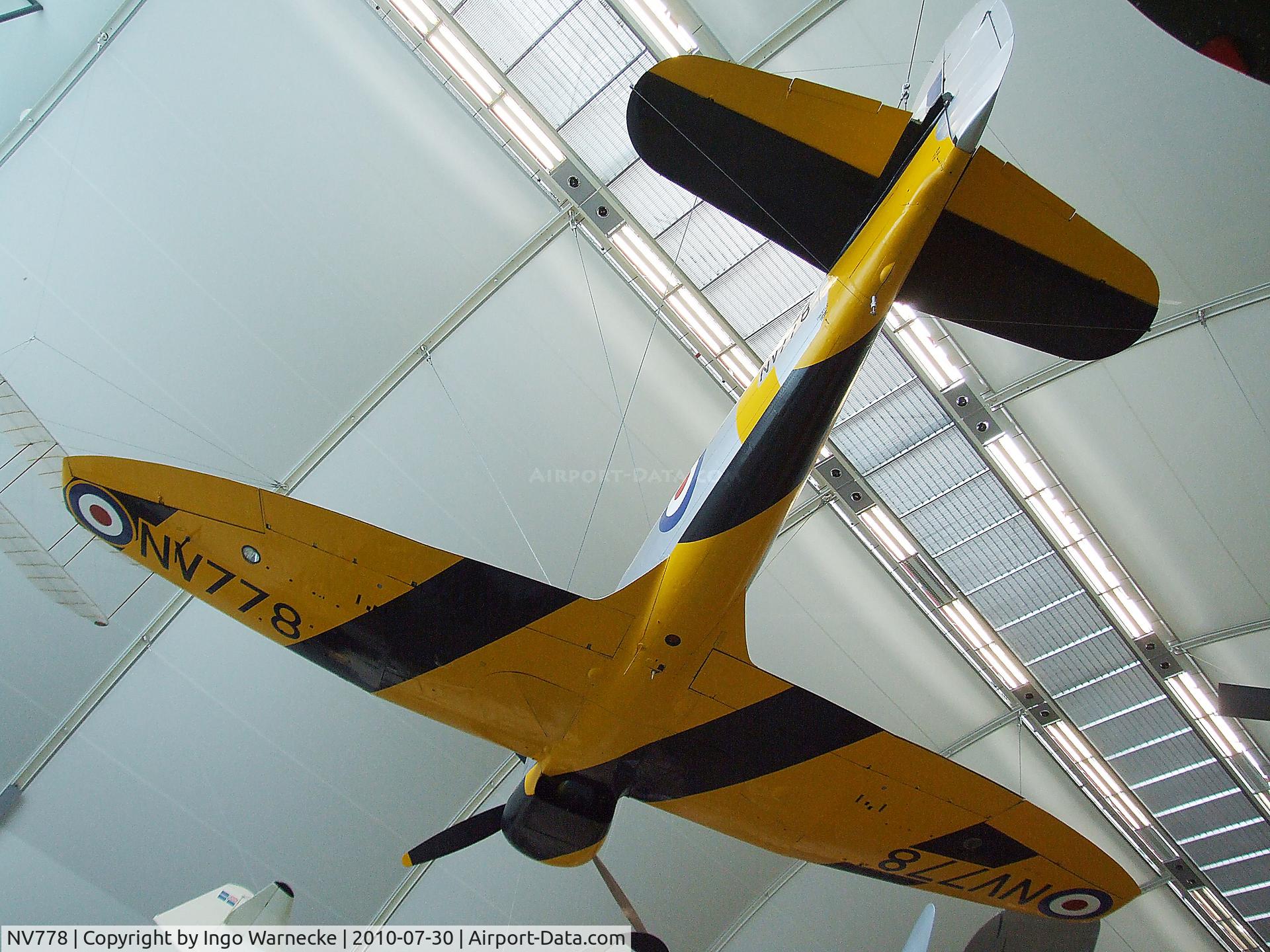 NV778, Hawker Tempest TT.5 C/N Not found NV778, Hawker Tempest TT5 at the RAF Museum, Hendon