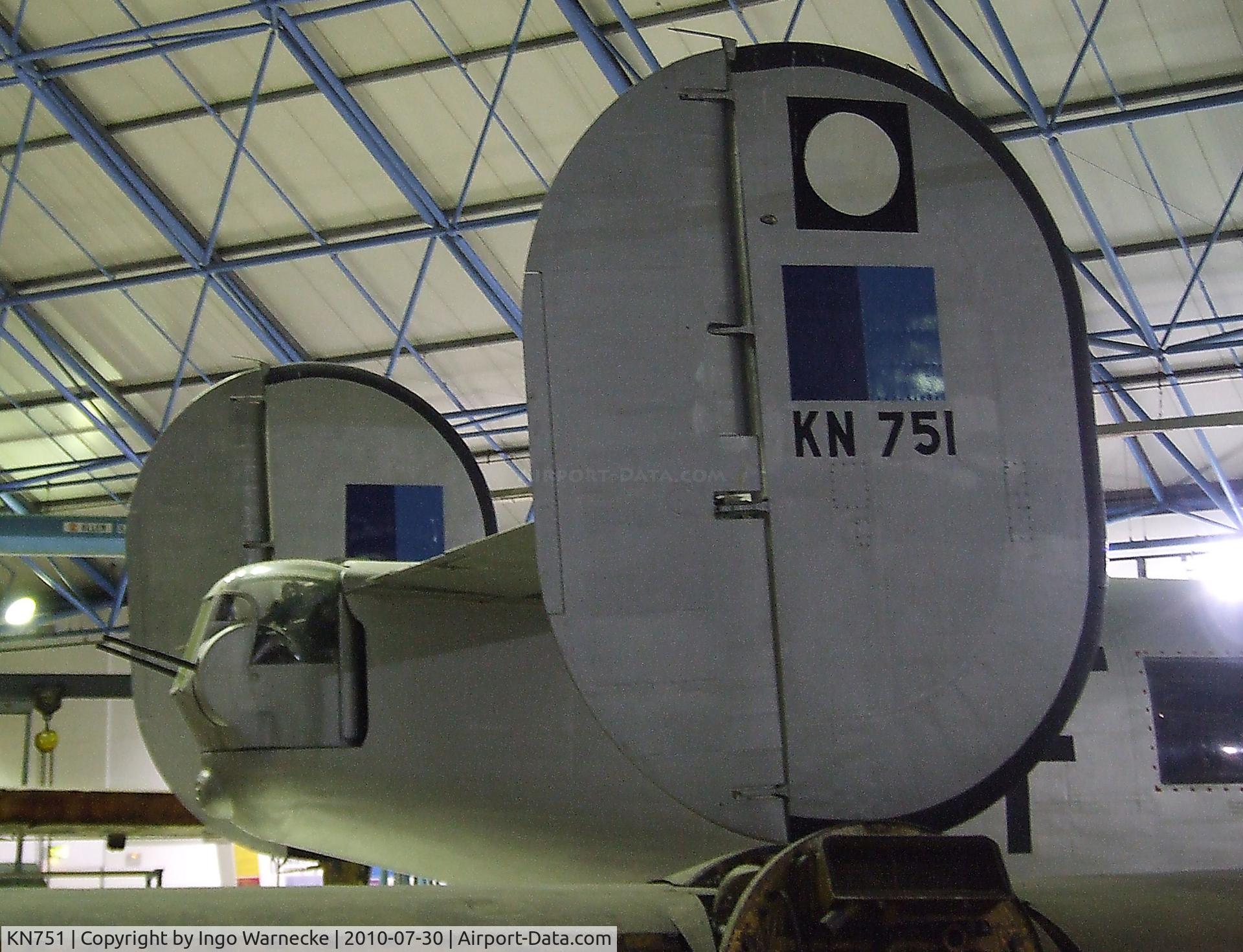 KN751, Consolidated B-24 Liberator C/N 6707L, Consolidated B-24L-20-FO Liberator at the RAF Museum, Hendon