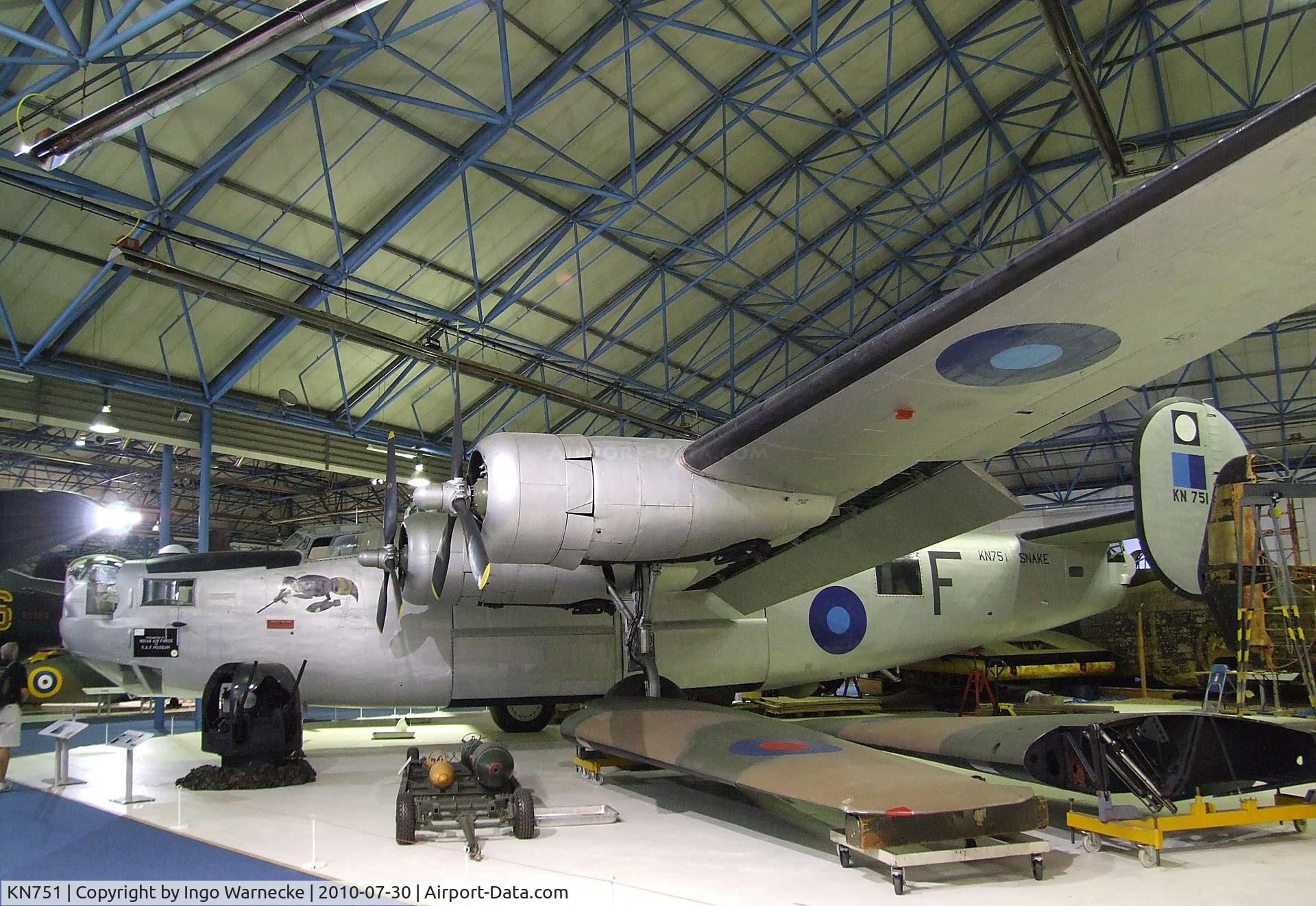 KN751, Consolidated B-24 Liberator C/N 6707L, Consolidated B-24L-20-FO Liberator at the RAF Museum, Hendon