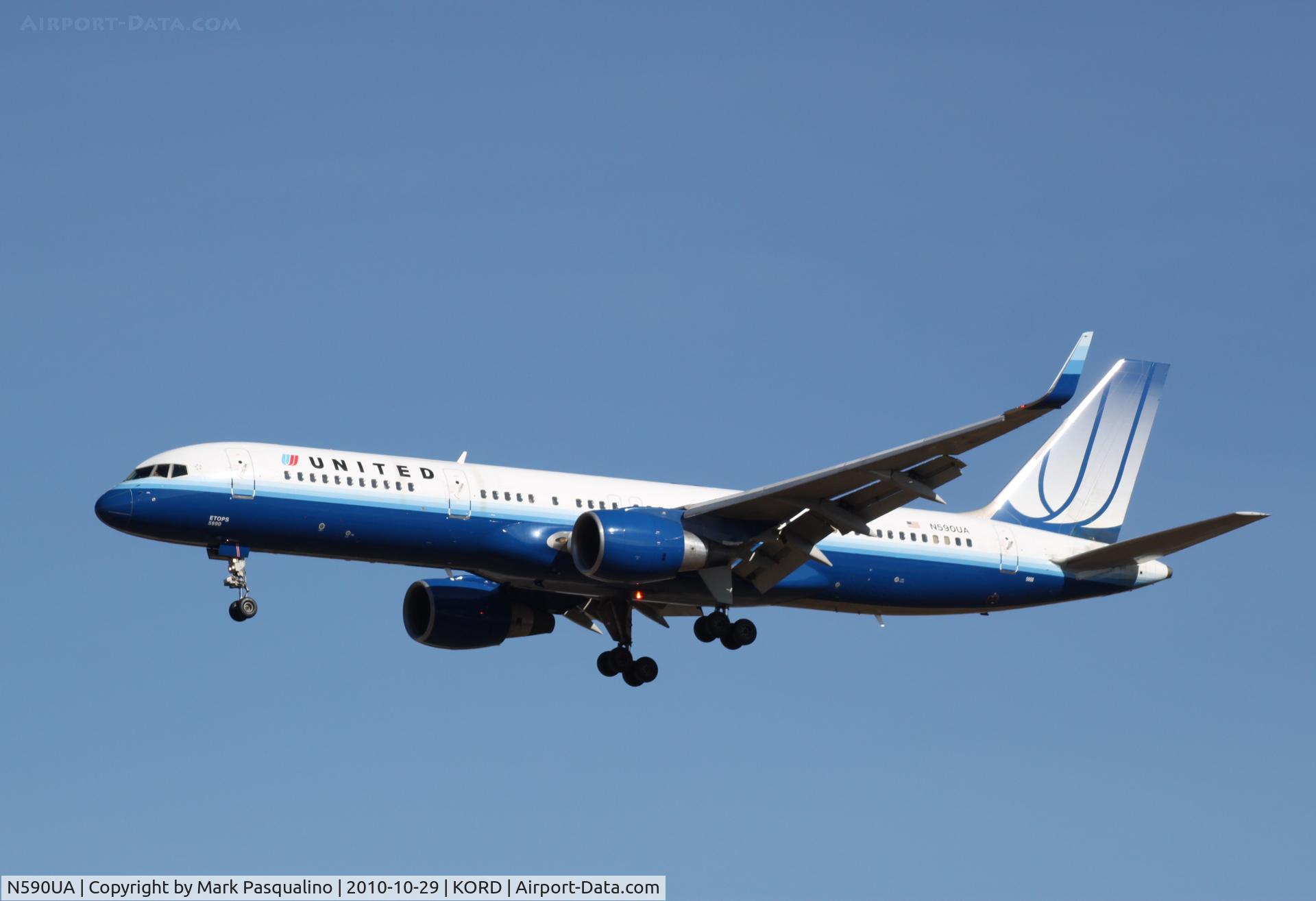 N590UA, 1997 Boeing 757-222 C/N 28708, Boeing 757-200