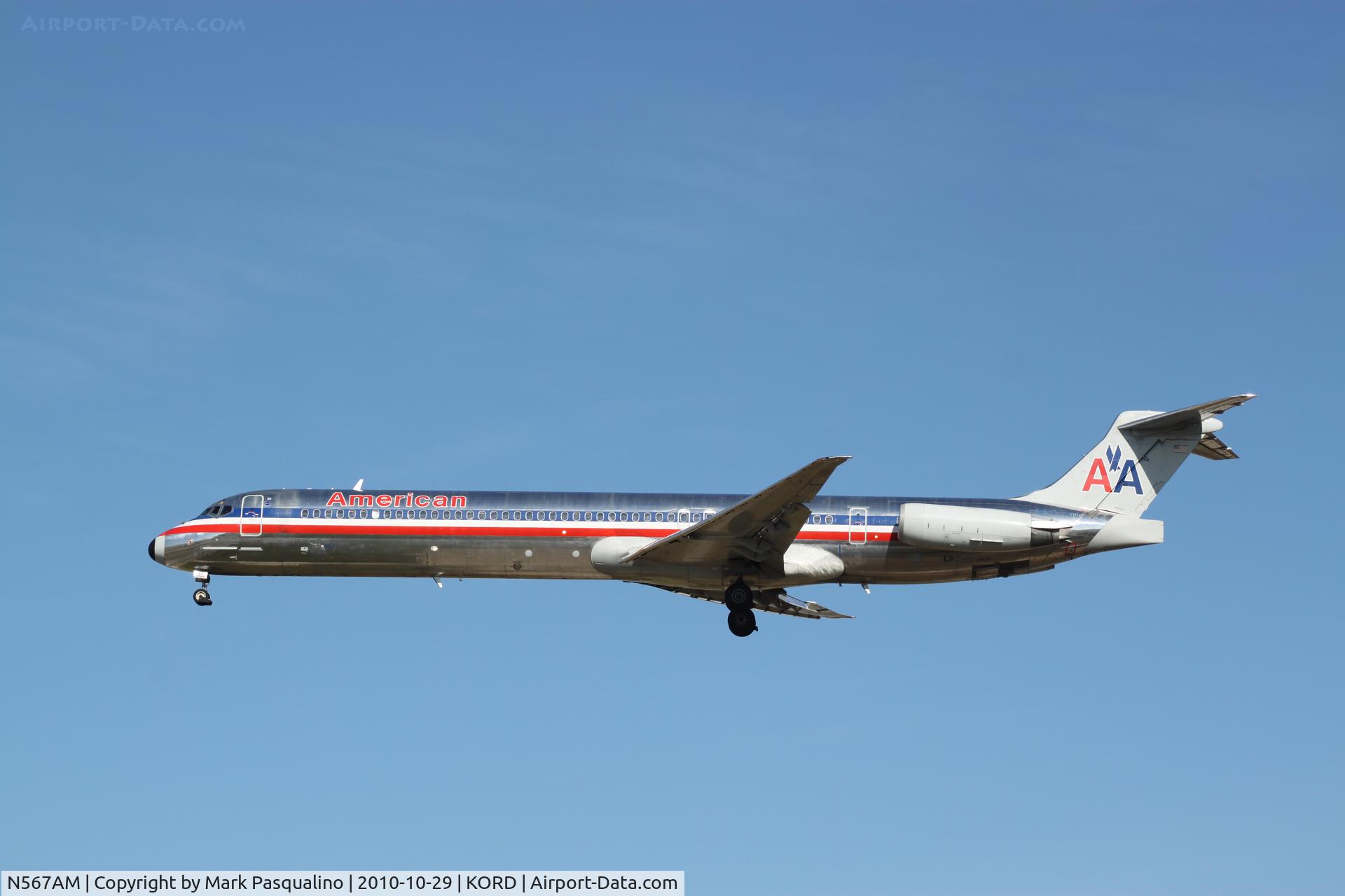 N567AM, 1992 McDonnell Douglas MD-83 (DC-9-83) C/N 53293, MD-83