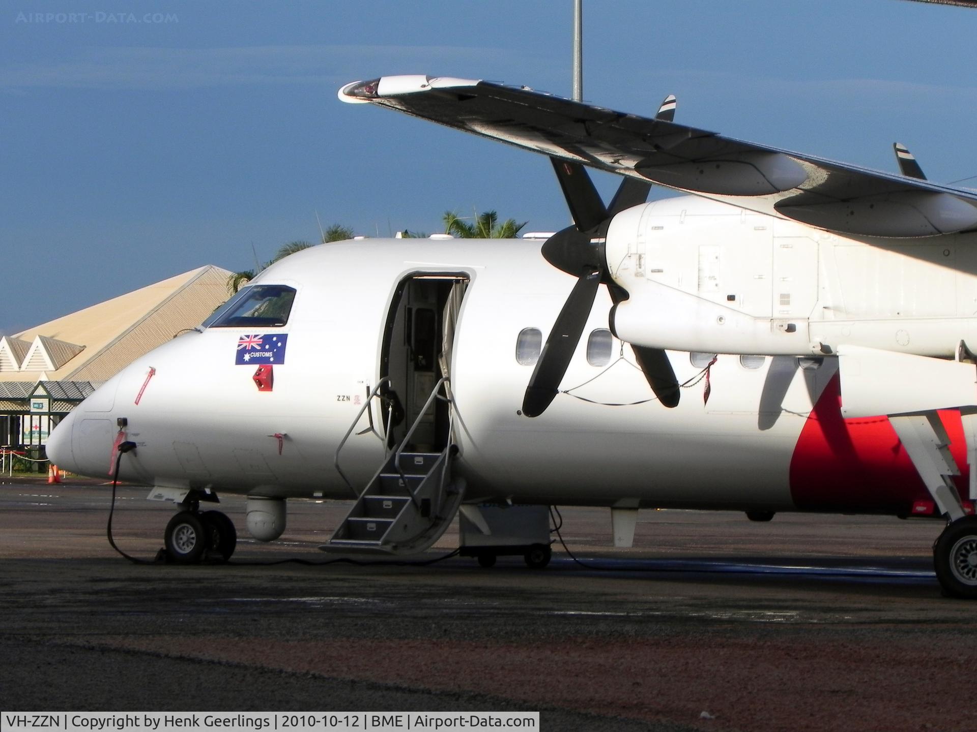 VH-ZZN, De Havilland Canada DHC-8-315 Dash 8 C/N 399, Surveillance Australia , Broome