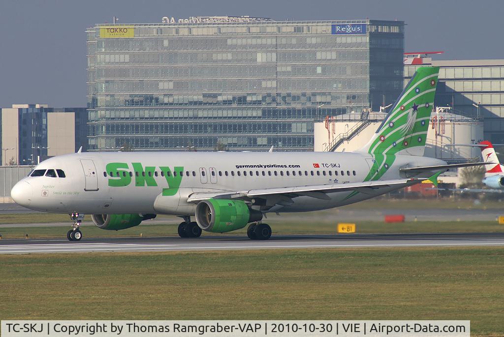 TC-SKJ, 1990 Airbus A320-211 C/N 138, Sky Airlines Airbus A320