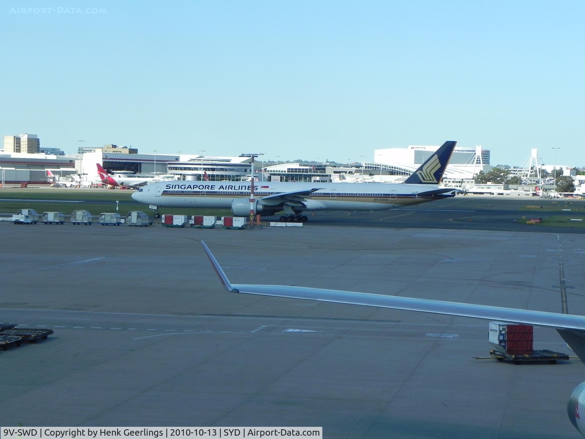 9V-SWD, 2006 Boeing 777-312/ER C/N 34569, SIA