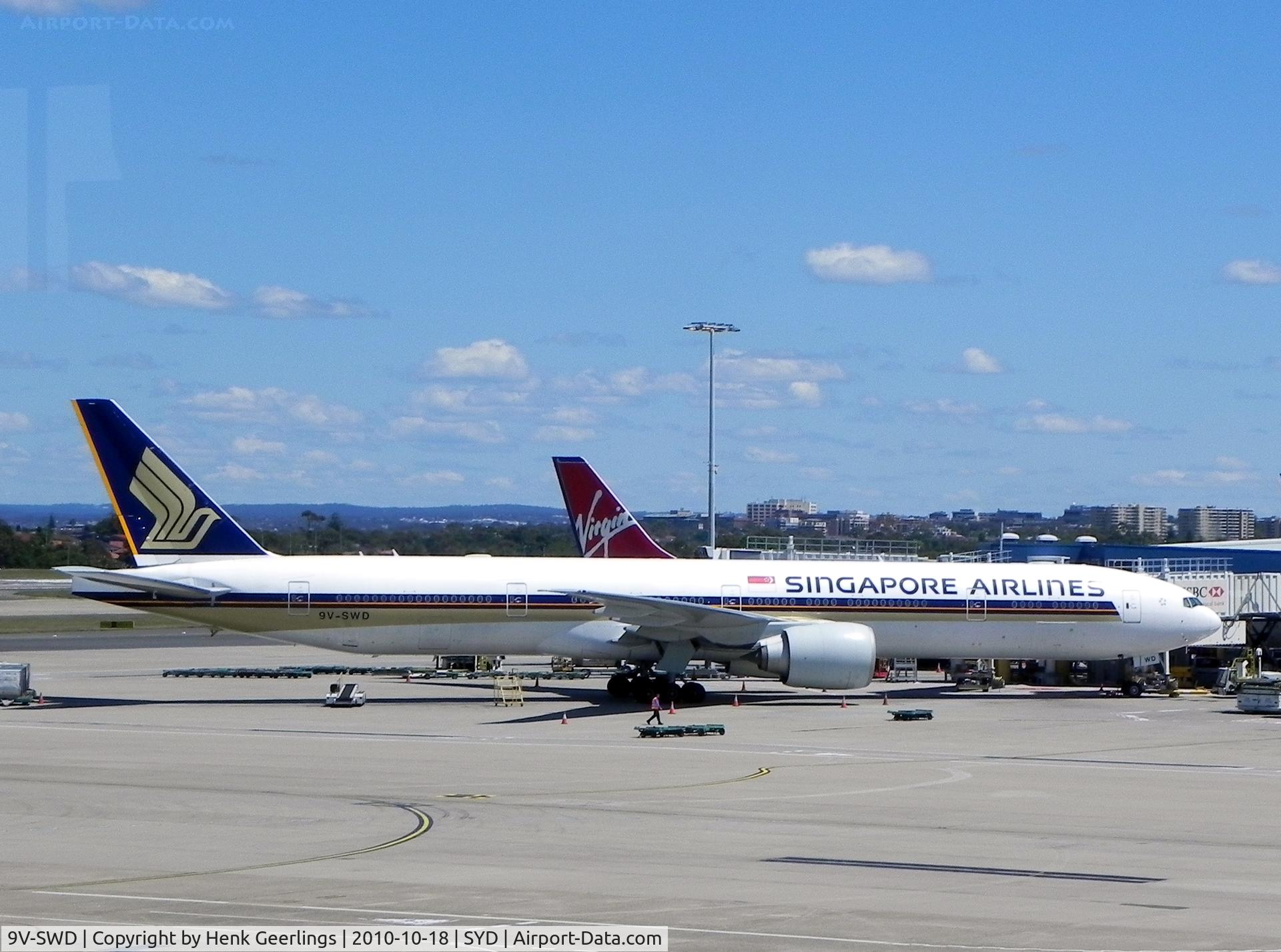 9V-SWD, 2006 Boeing 777-312/ER C/N 34569, SIA