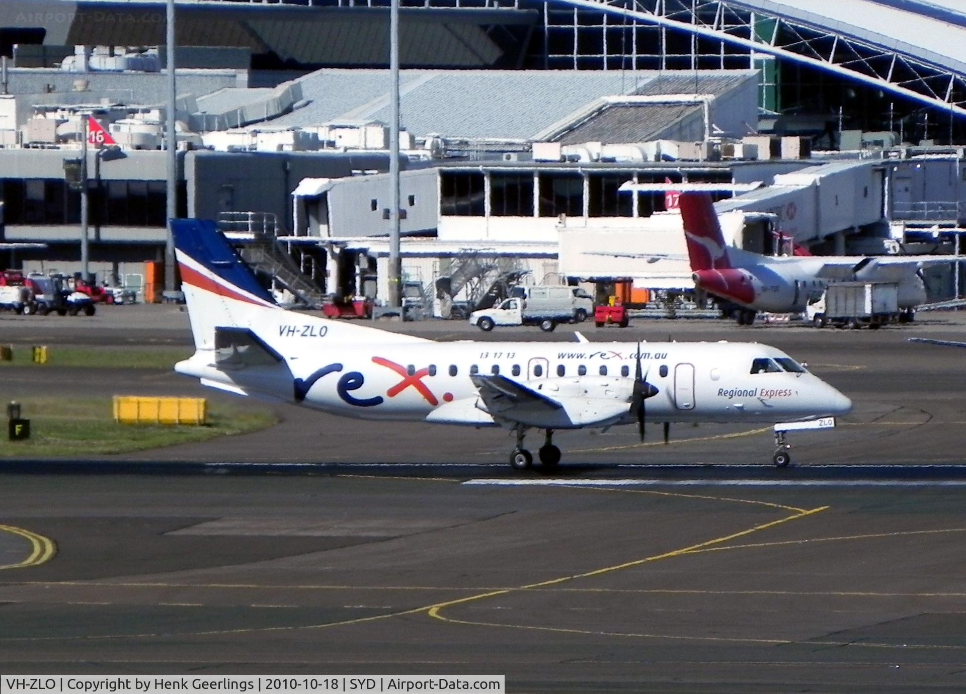 VH-ZLO, Saab 340B C/N 340B-382, REX - Regional Express