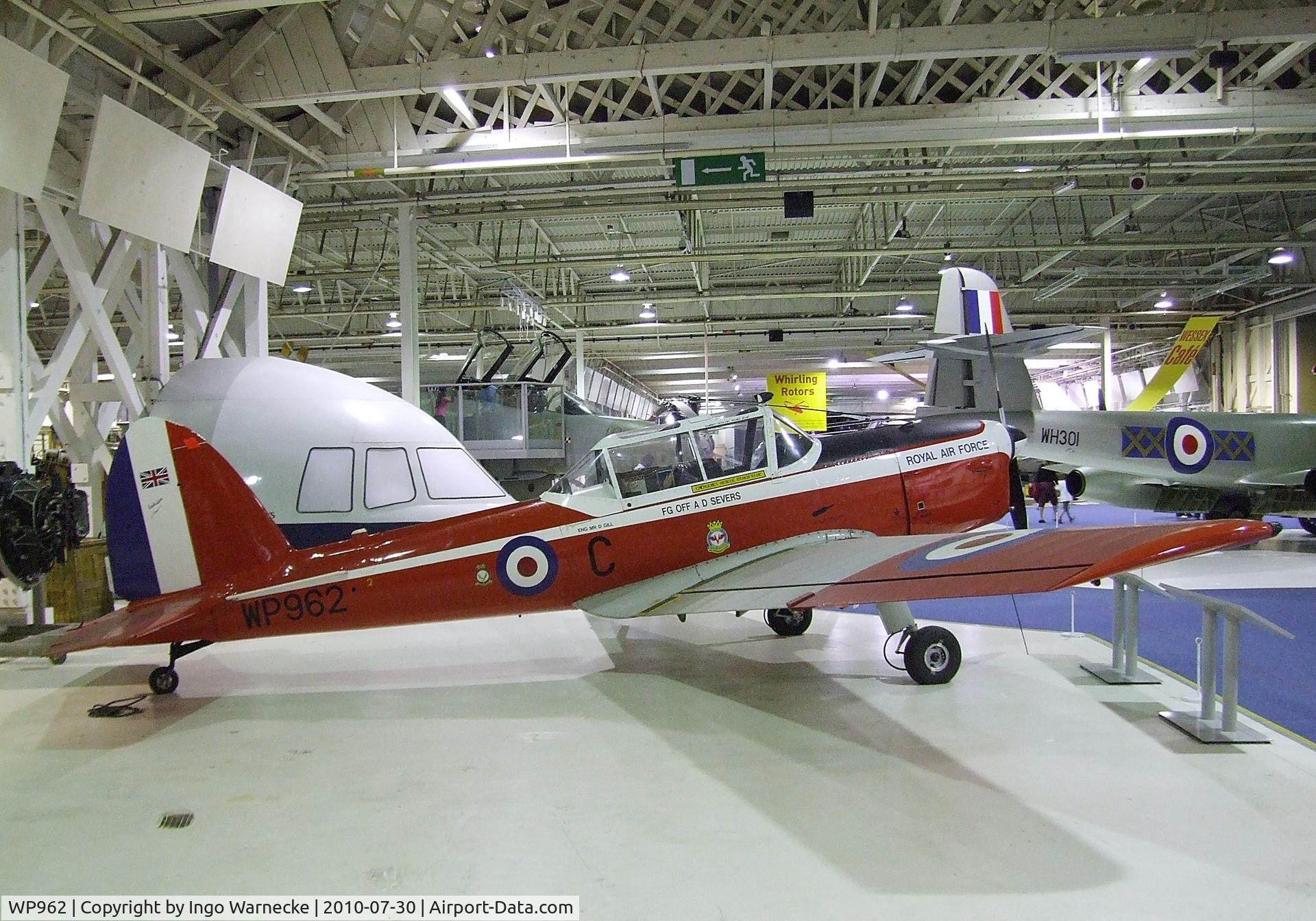 WP962, De Havilland DHC-1 Chipmunk T.10 C/N C1/0809, De Havilland Canada DHC-1 Chipmunk T10 at the RAF Museum, Hendon