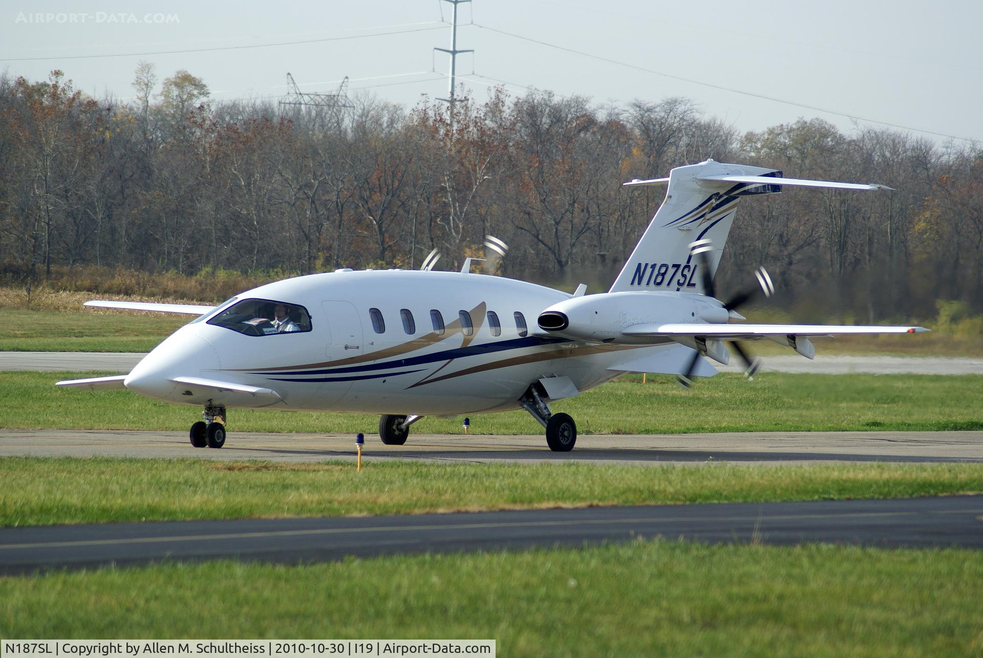 N187SL, 2008 Piaggio P-180 Avanti II C/N 1164, Piaggio P180