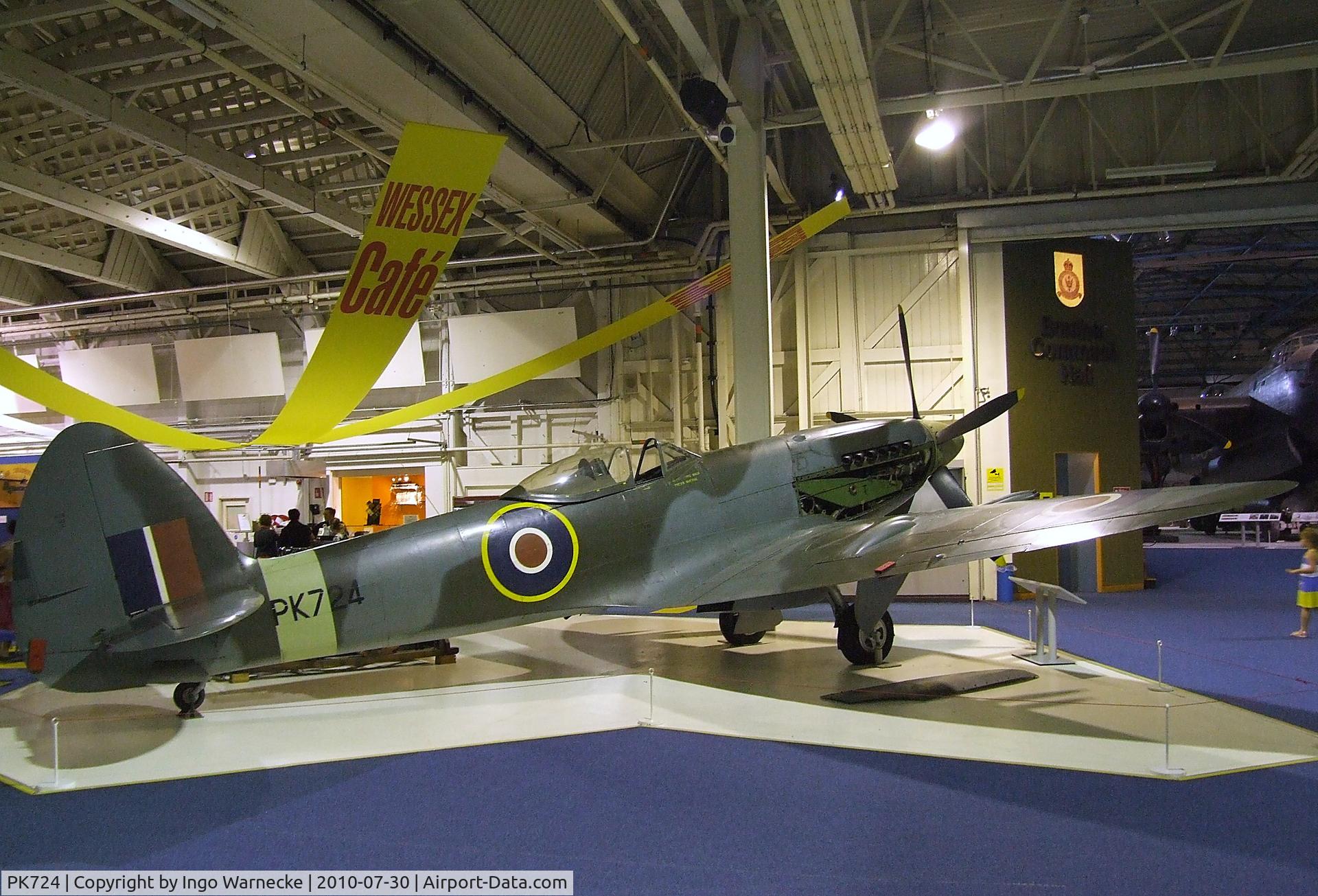 PK724, Supermarine 356 Spitfire F.24 C/N CBAF.255, Supermarine Spitfire F24 at the RAF Museum, Hendon
