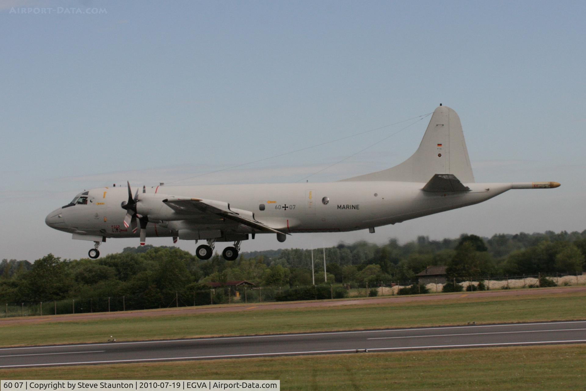 60 07, Lockheed P-3C Orion C/N 285E-5774, Taken at the Royal International Air Tattoo 2010