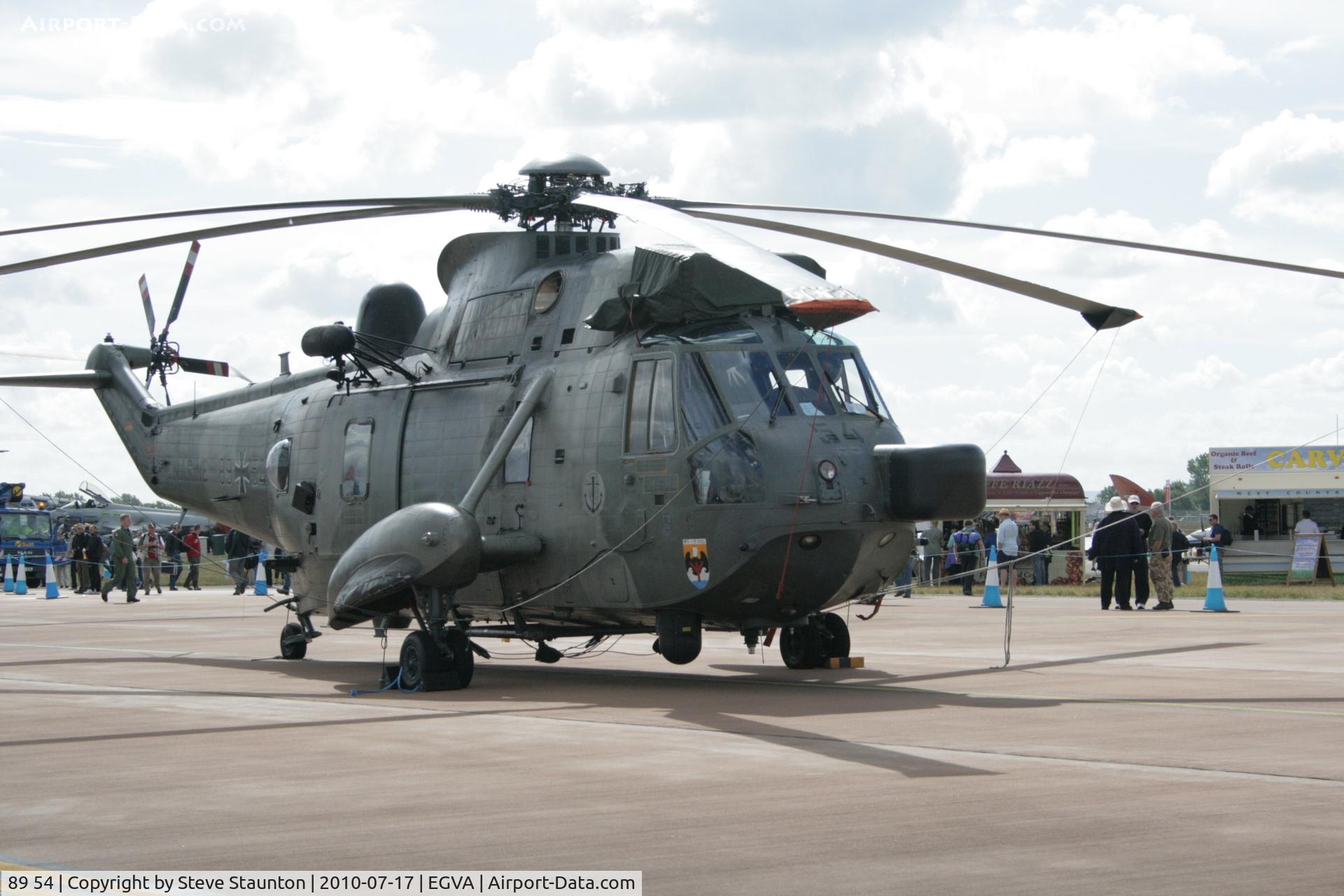 89 54, 1973 Westland Sea King Mk.41 C/N wa758, Taken at the Royal International Air Tattoo 2010