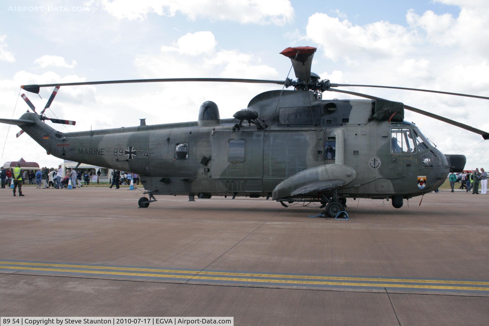 89 54, 1973 Westland Sea King Mk.41 C/N wa758, Taken at the Royal International Air Tattoo 2010