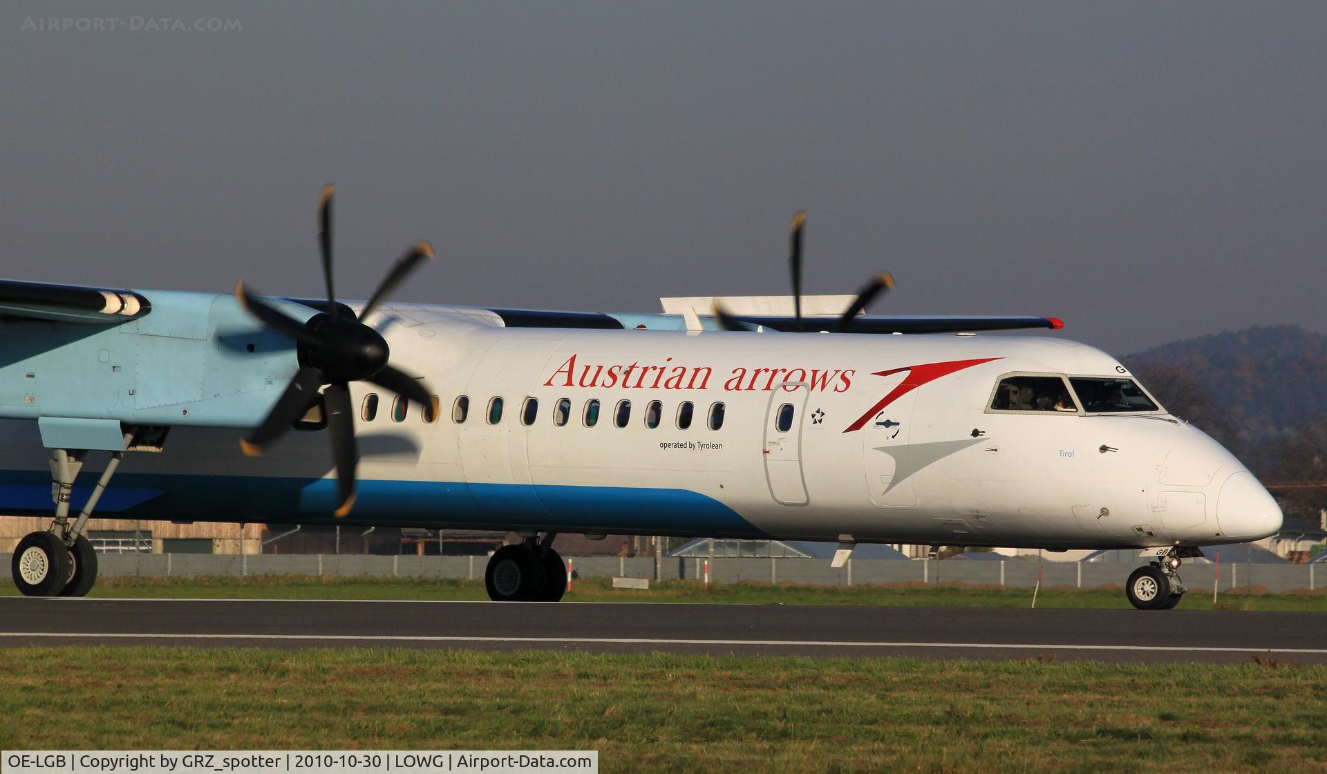OE-LGB, 1999 De Havilland Canada DHC-8-402Q Dash 8 C/N 4015, ...