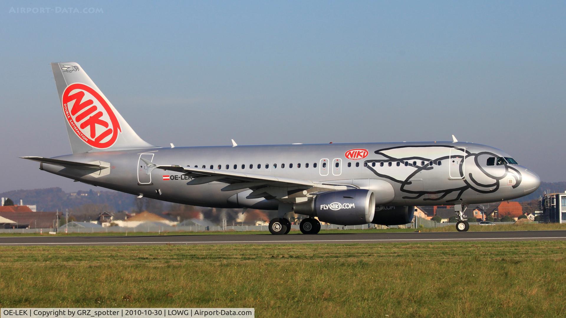 OE-LEK, 2007 Airbus A319-112 C/N 3019, ...