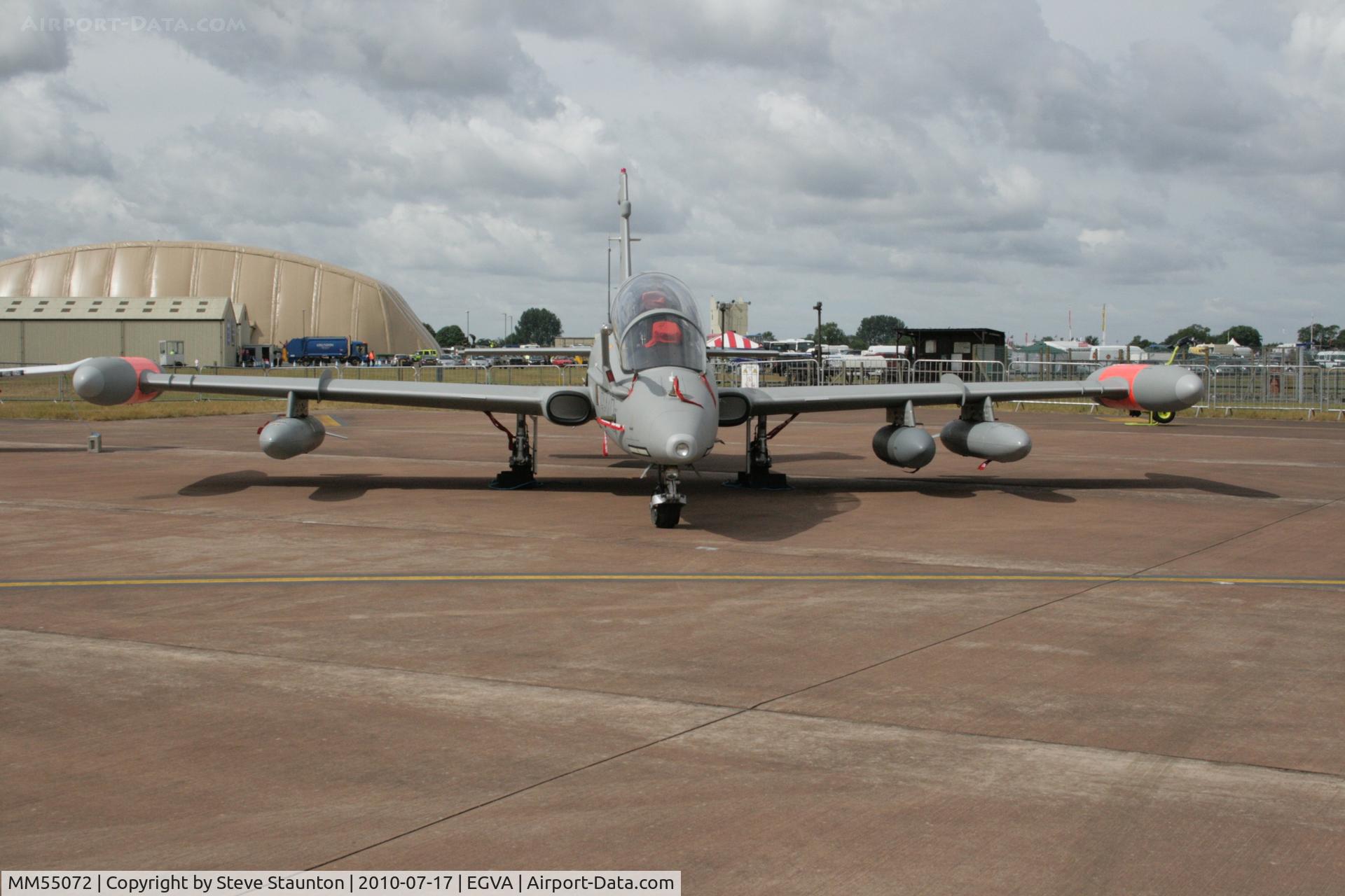 MM55072, Aermacchi MB-339CD C/N 6876/204/CD011, Taken at the Royal International Air Tattoo 2010