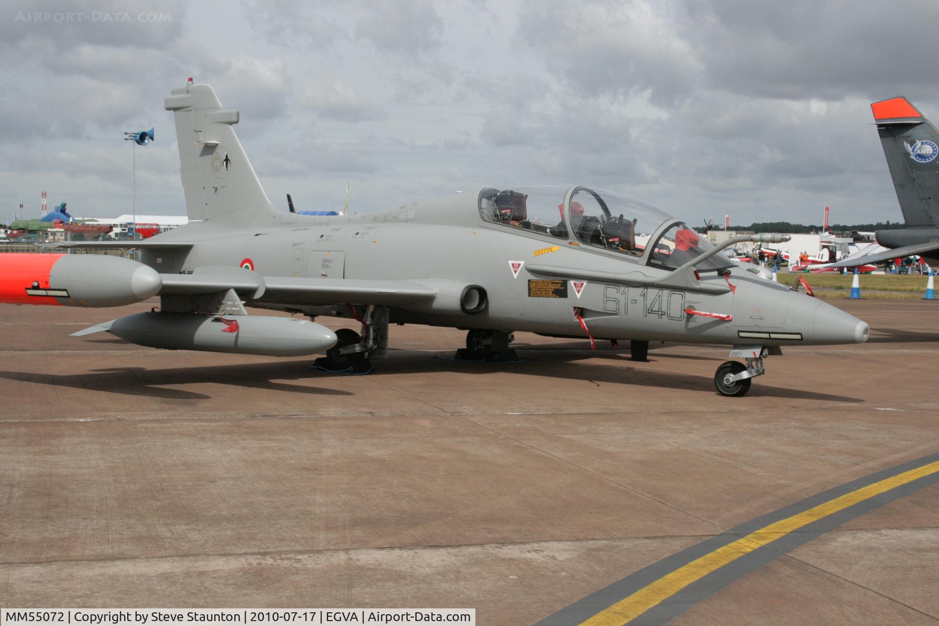 MM55072, Aermacchi MB-339CD C/N 6876/204/CD011, Taken at the Royal International Air Tattoo 2010