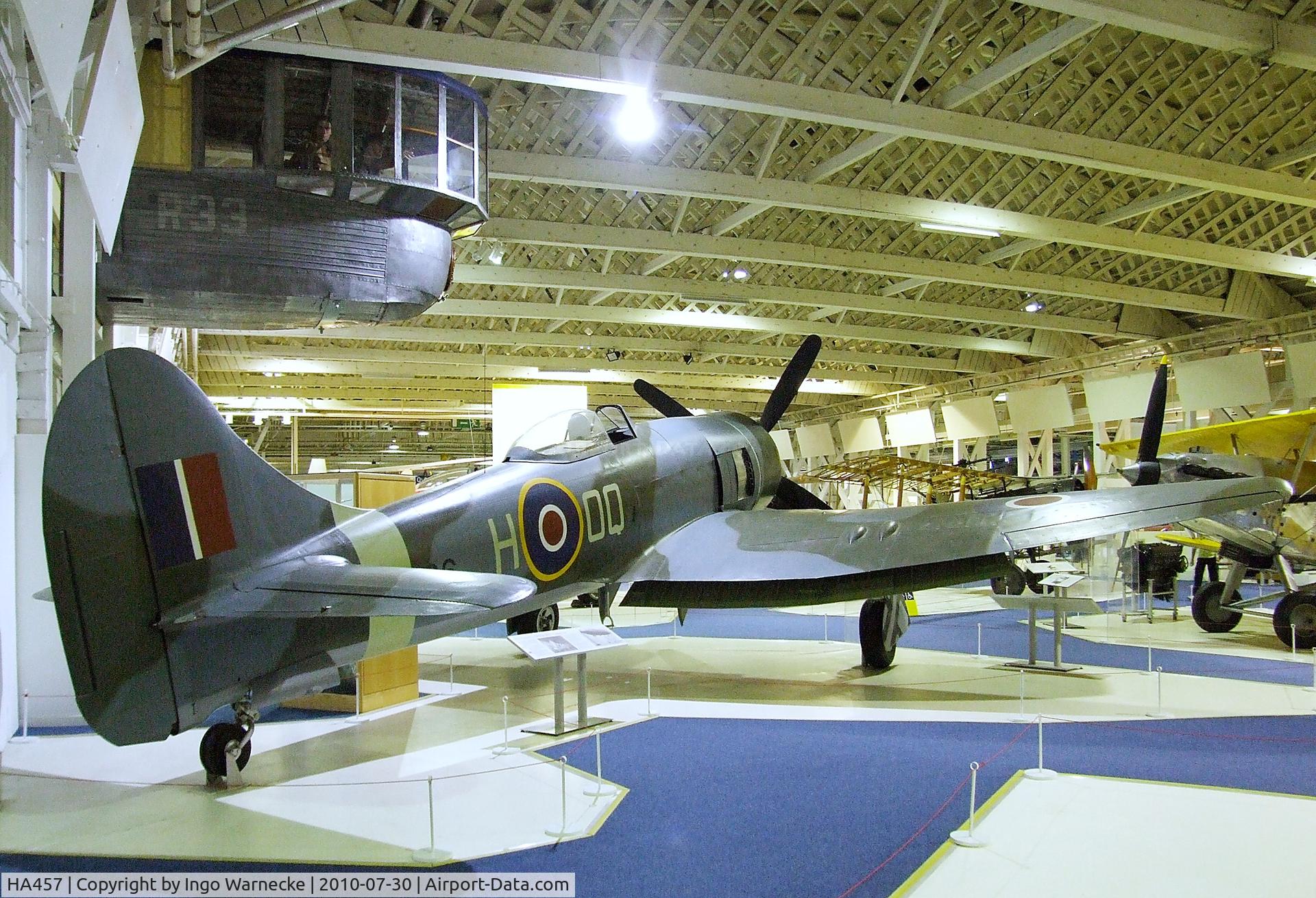 HA457, Hawker Tempest II C/N Not found HA457, Hawker Tempest Mk II at the RAF Museum, Hendon