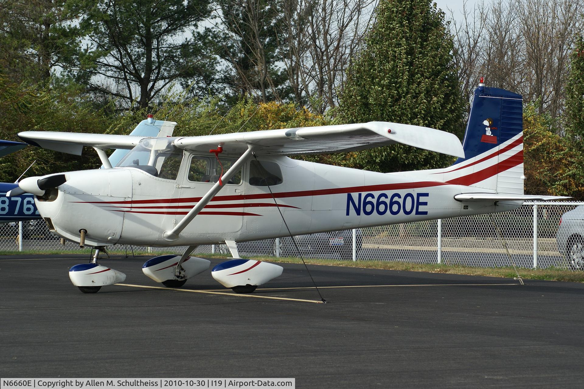 N6660E, Cessna 175 Skylark C/N 56160, Cessna 175