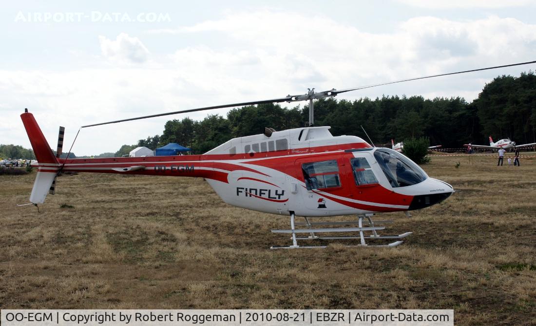 OO-EGM, Bell 206B JetRanger II C/N 1097, Oostmalle Fly in 21-08-2010