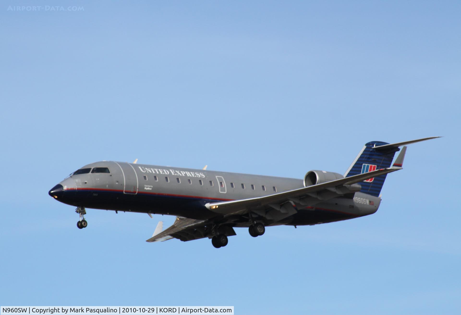 N960SW, 2003 Bombardier CRJ-200ER (CL-600-2B19) C/N 7853, CL-600-2B19